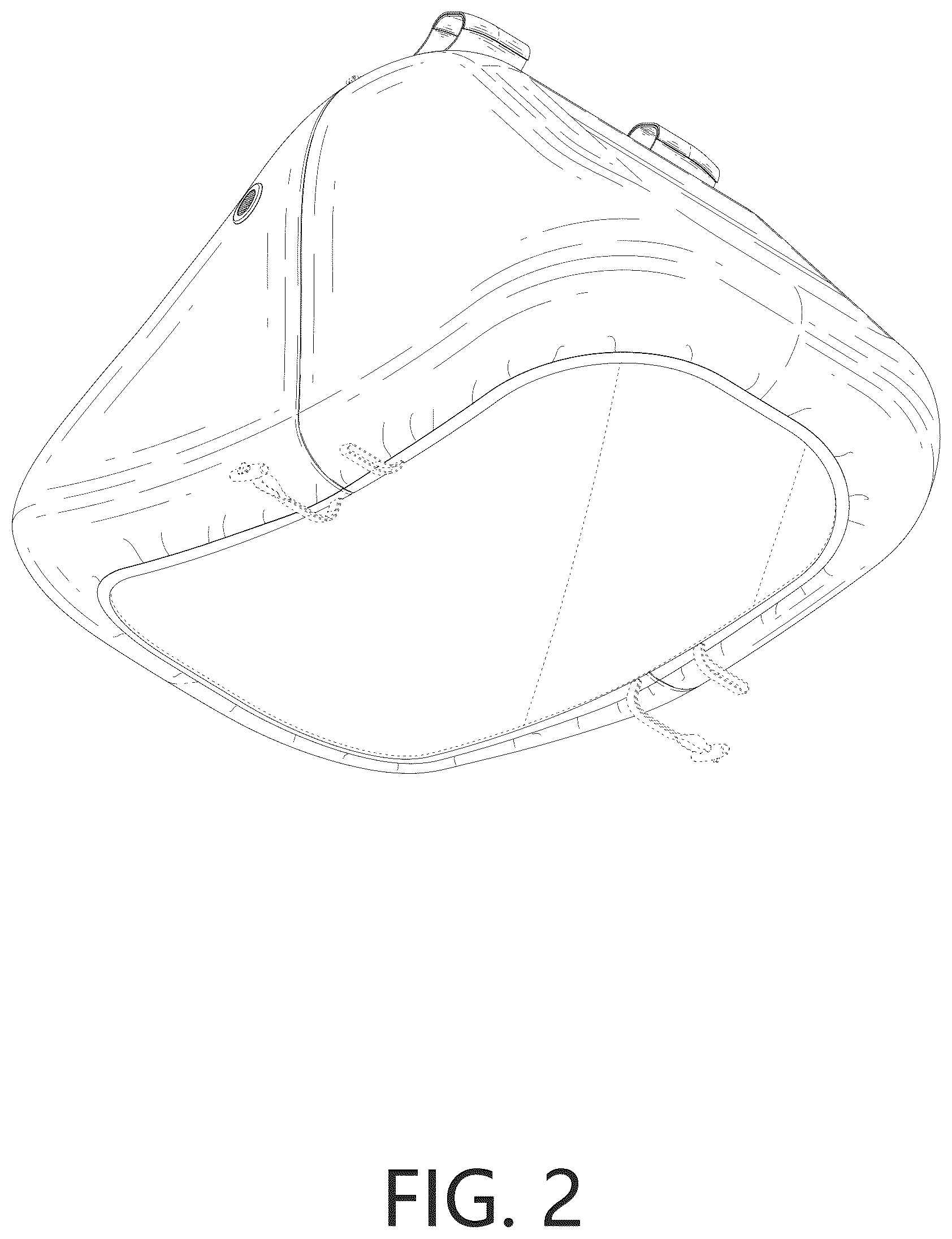 Patent USD1044368 Figure 2 – Baby car seat cover