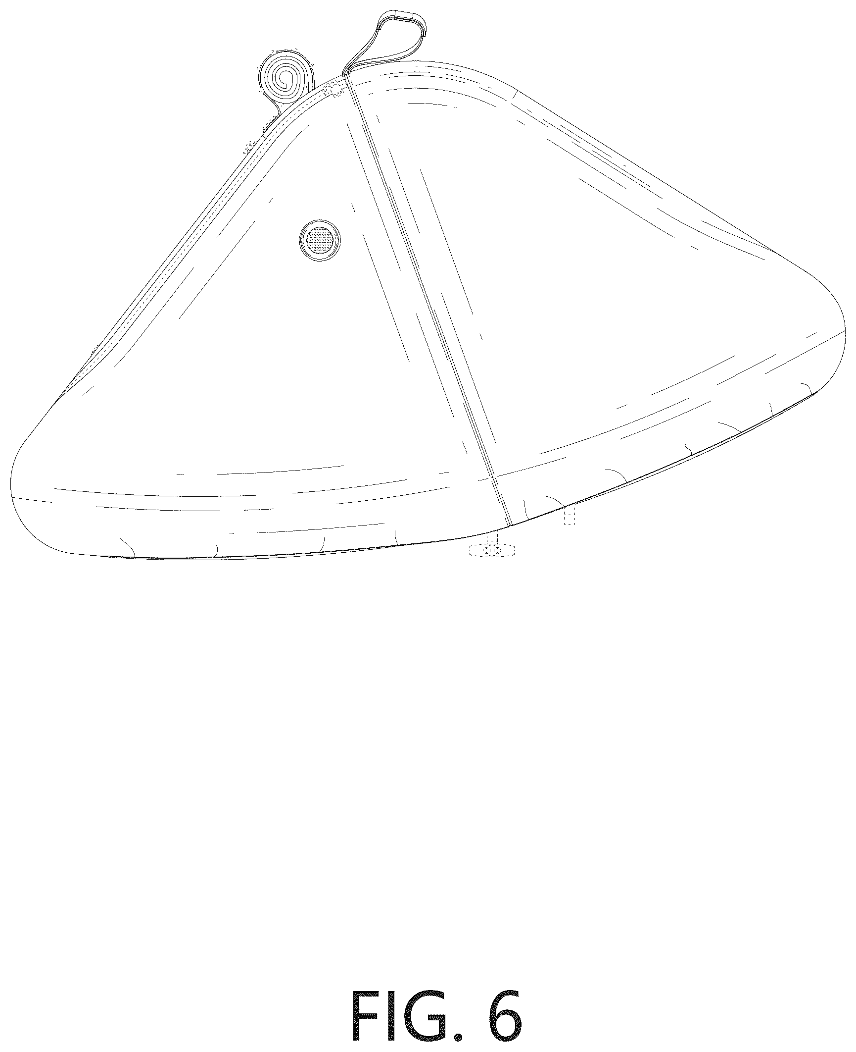 Patent USD1044368 Figure 6 – Baby car seat cover