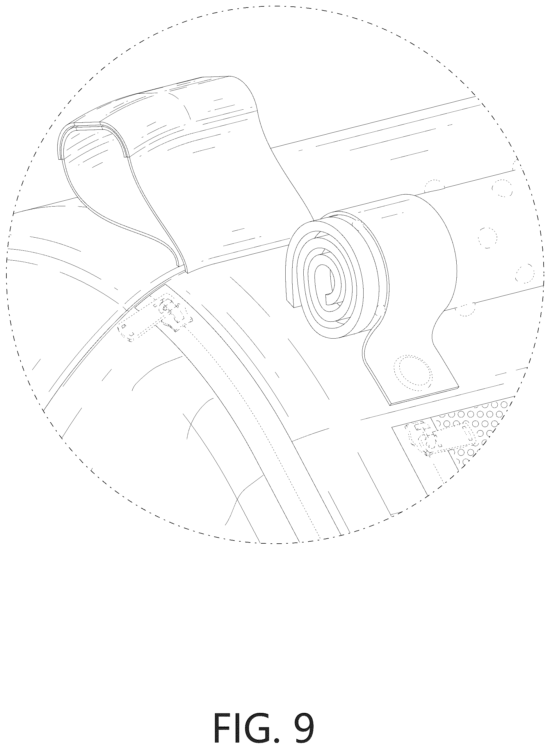 Patent USD1044368 Figure 9 – Baby car seat cover