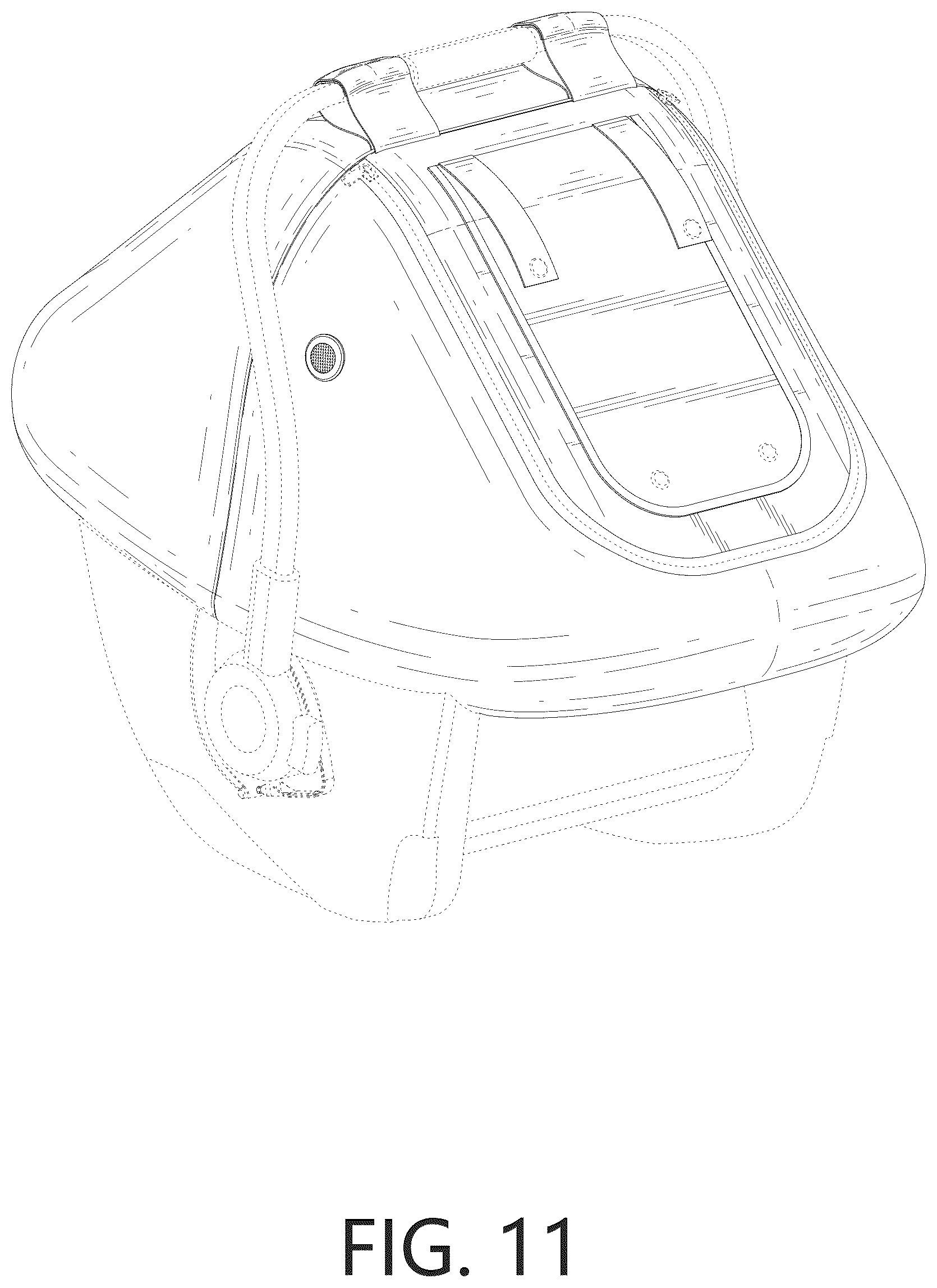 Patent USD1044368 Figure 11 – Baby car seat cover