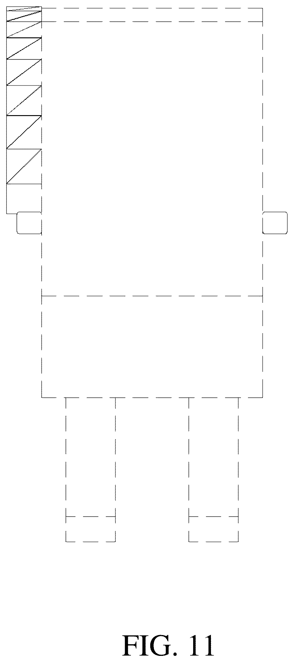 Patent USD1044369 Figure 7 – Partitioning device