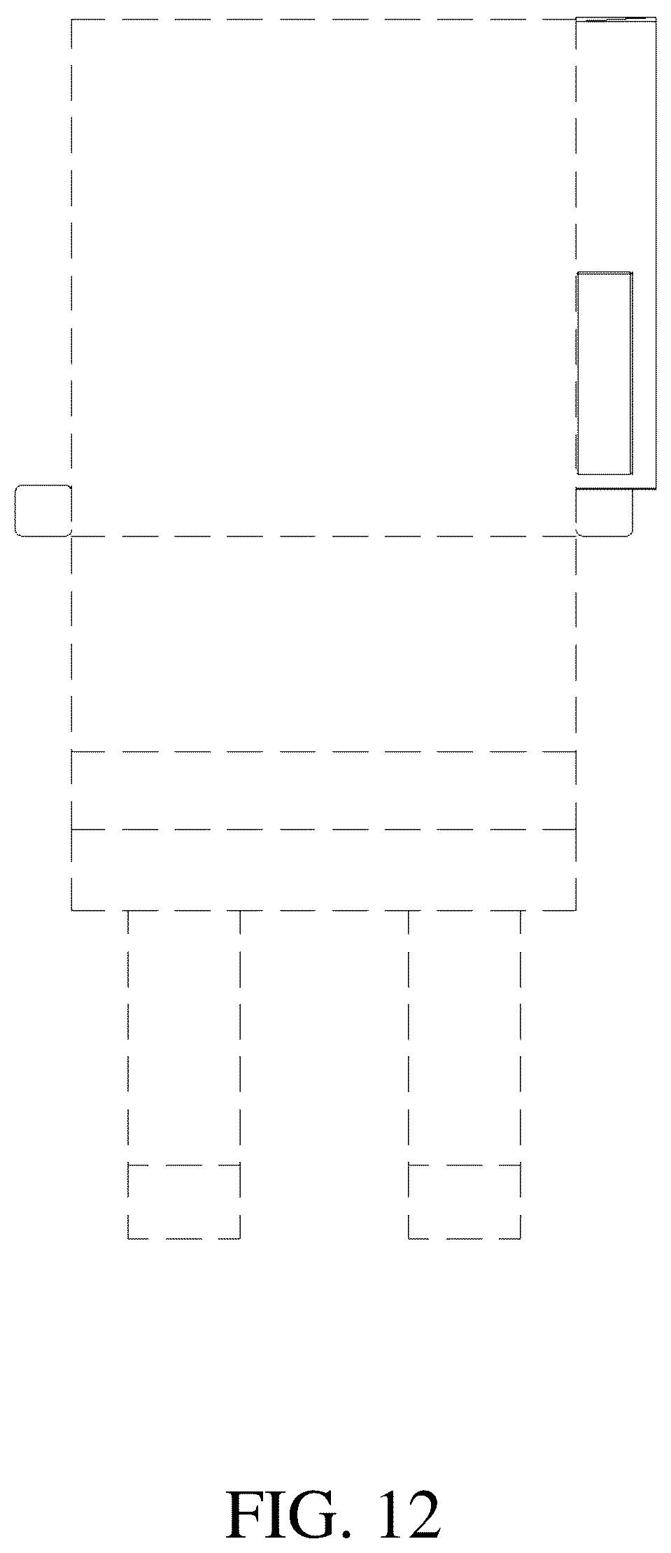 Patent USD1044369 Figure 8 – Partitioning device