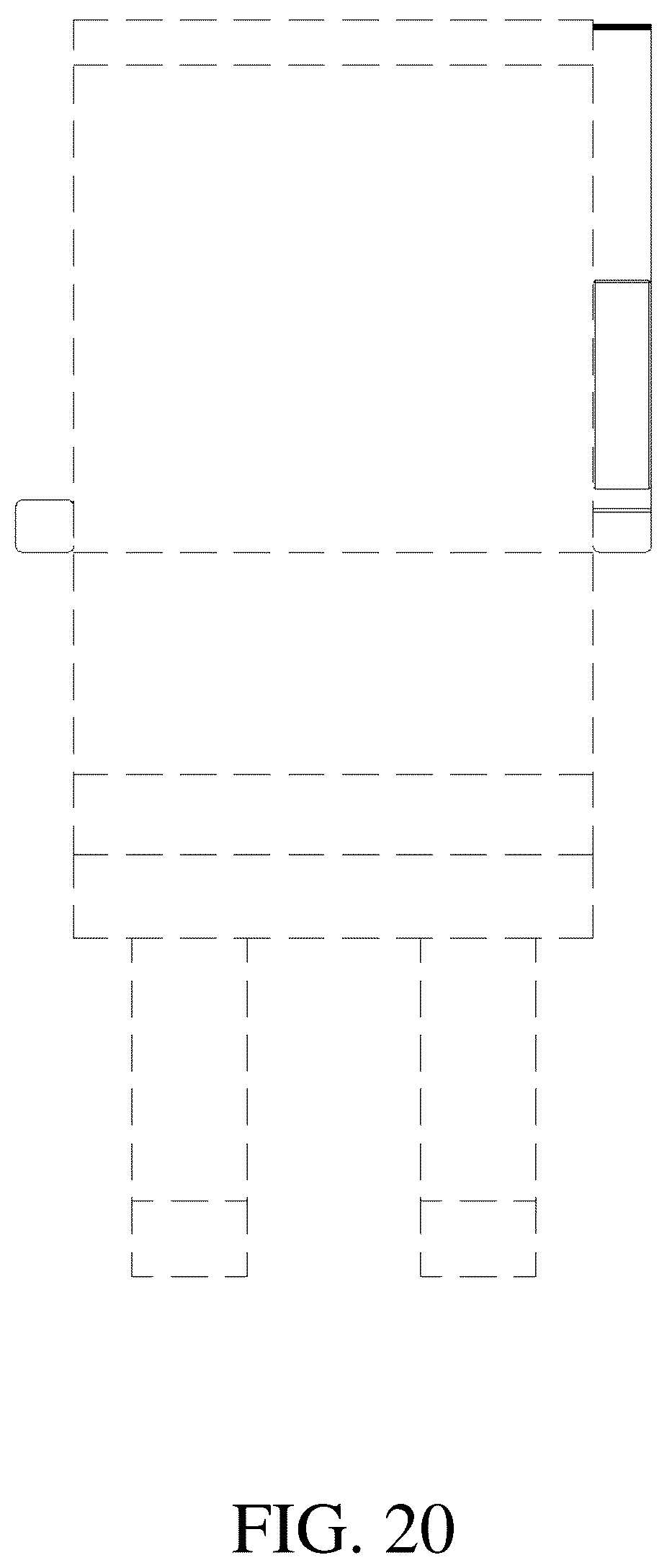 Patent USD1044369 Figure 15 – Partitioning device