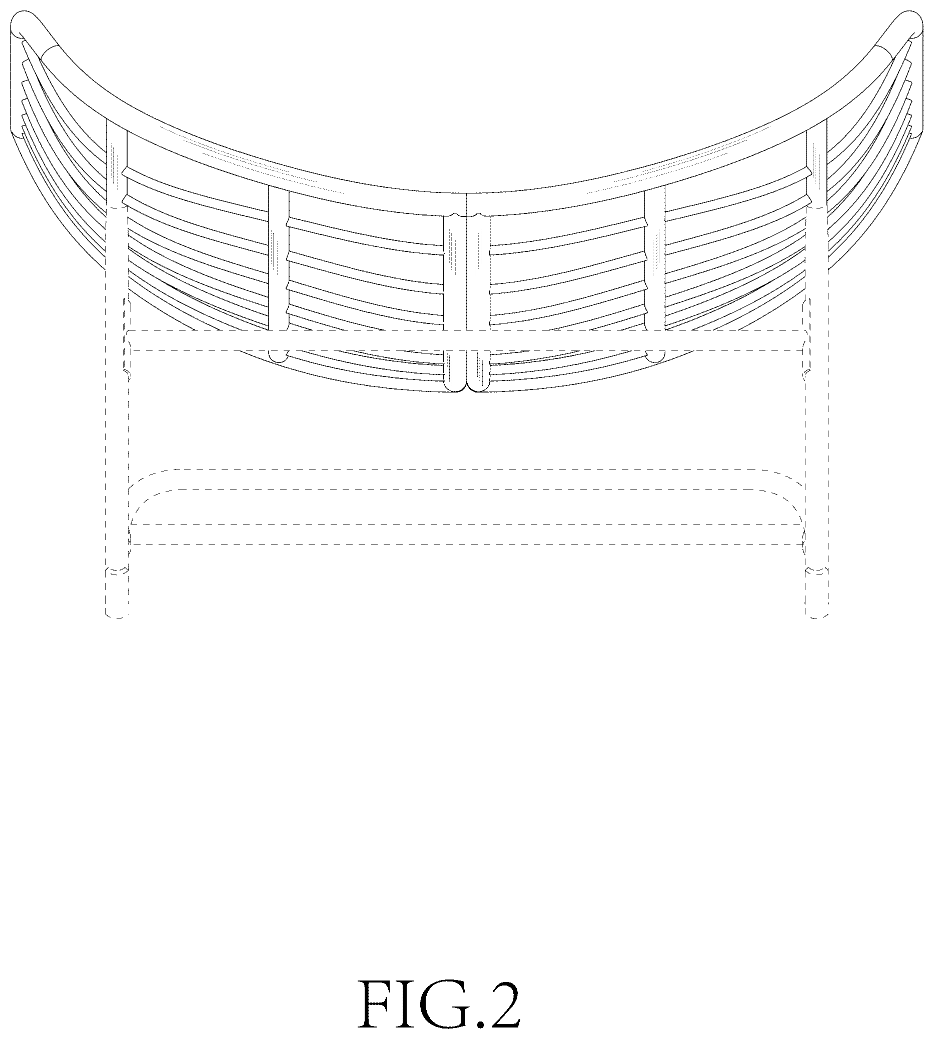 Patent USD1044370 Figure 2 – Chair
