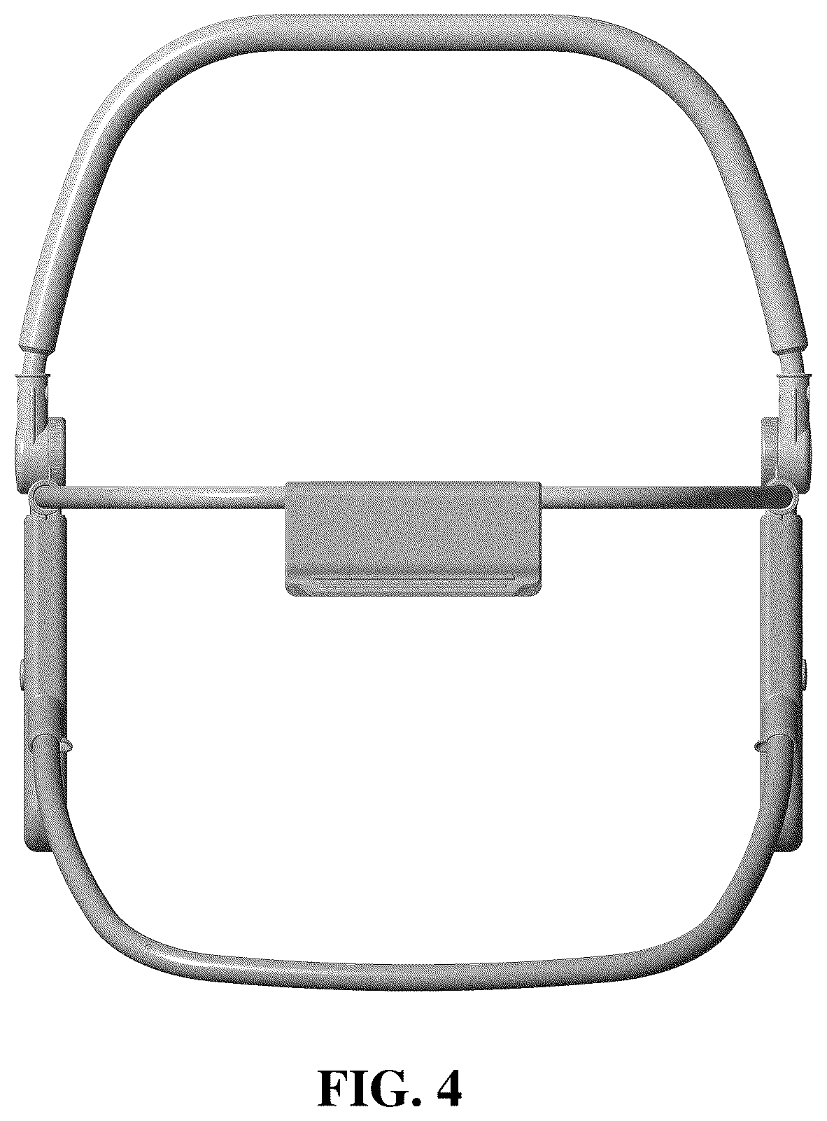 Patent USD1044372 Figure 4 – Napper frame