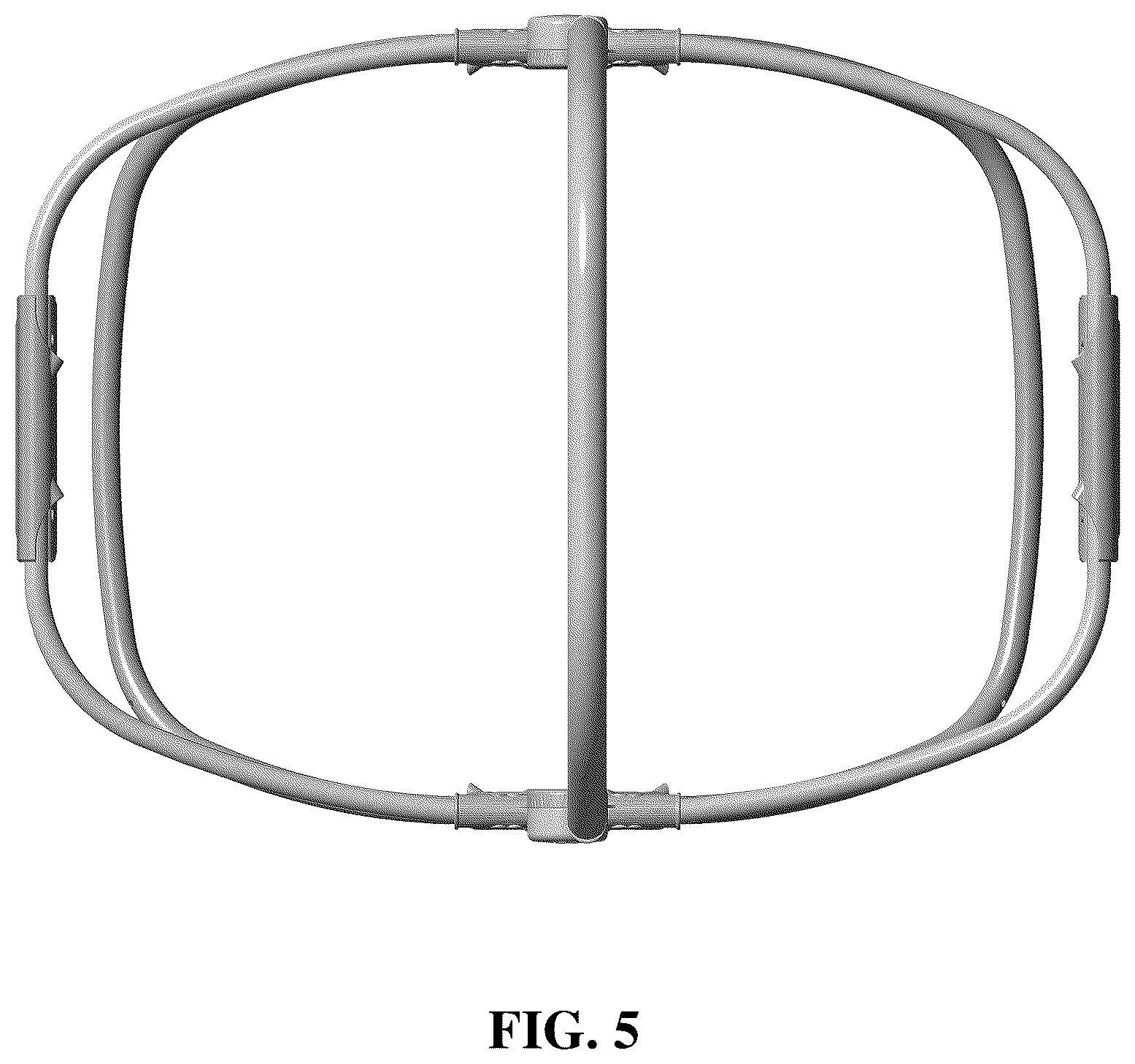 Patent USD1044372 Figure 5 – Napper frame