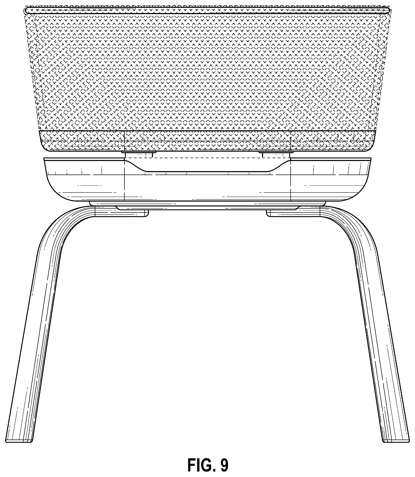Patent USD1044373 Figure 9 – Bassinet