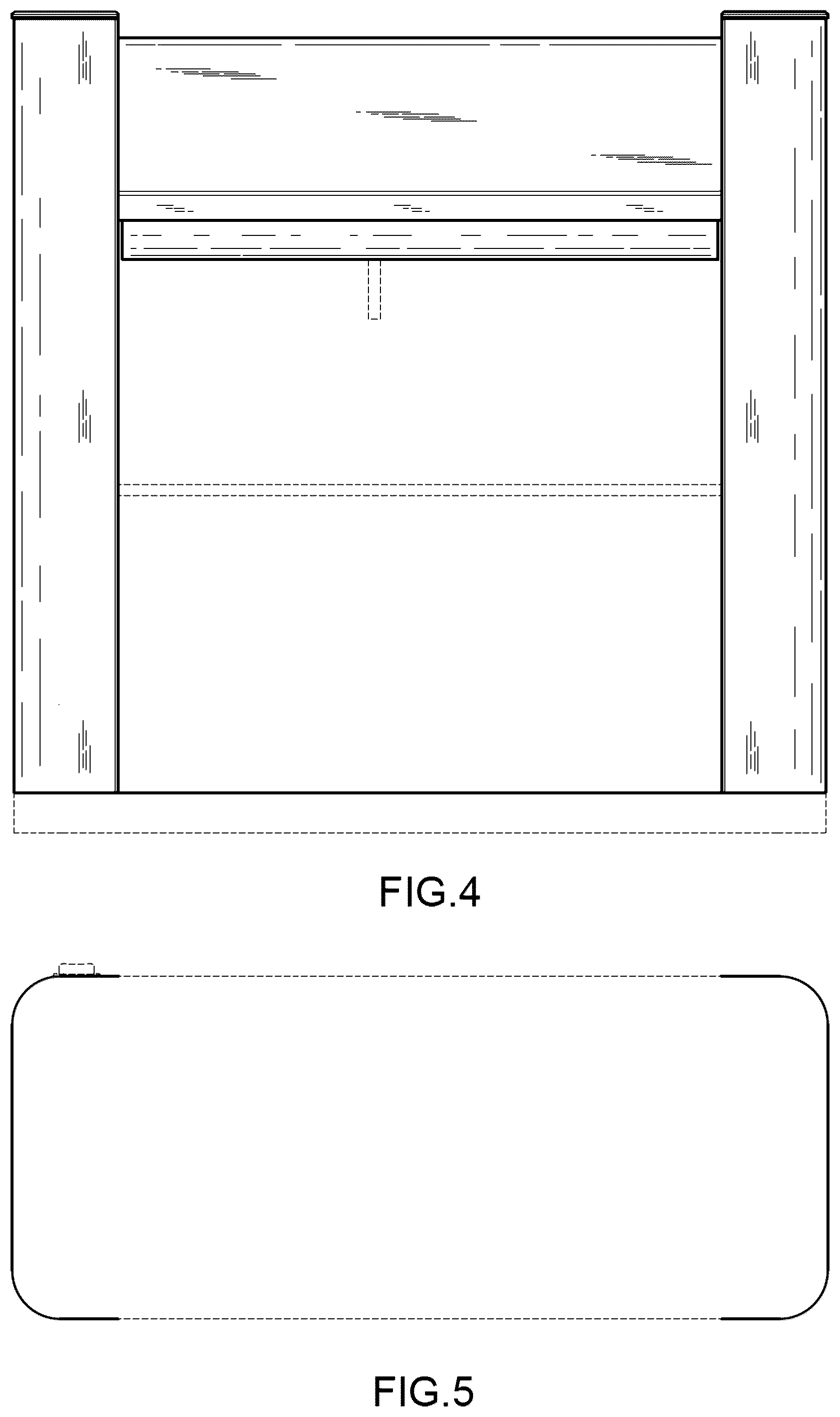 Patent USD1044376 Figure 3 – Coffee maker