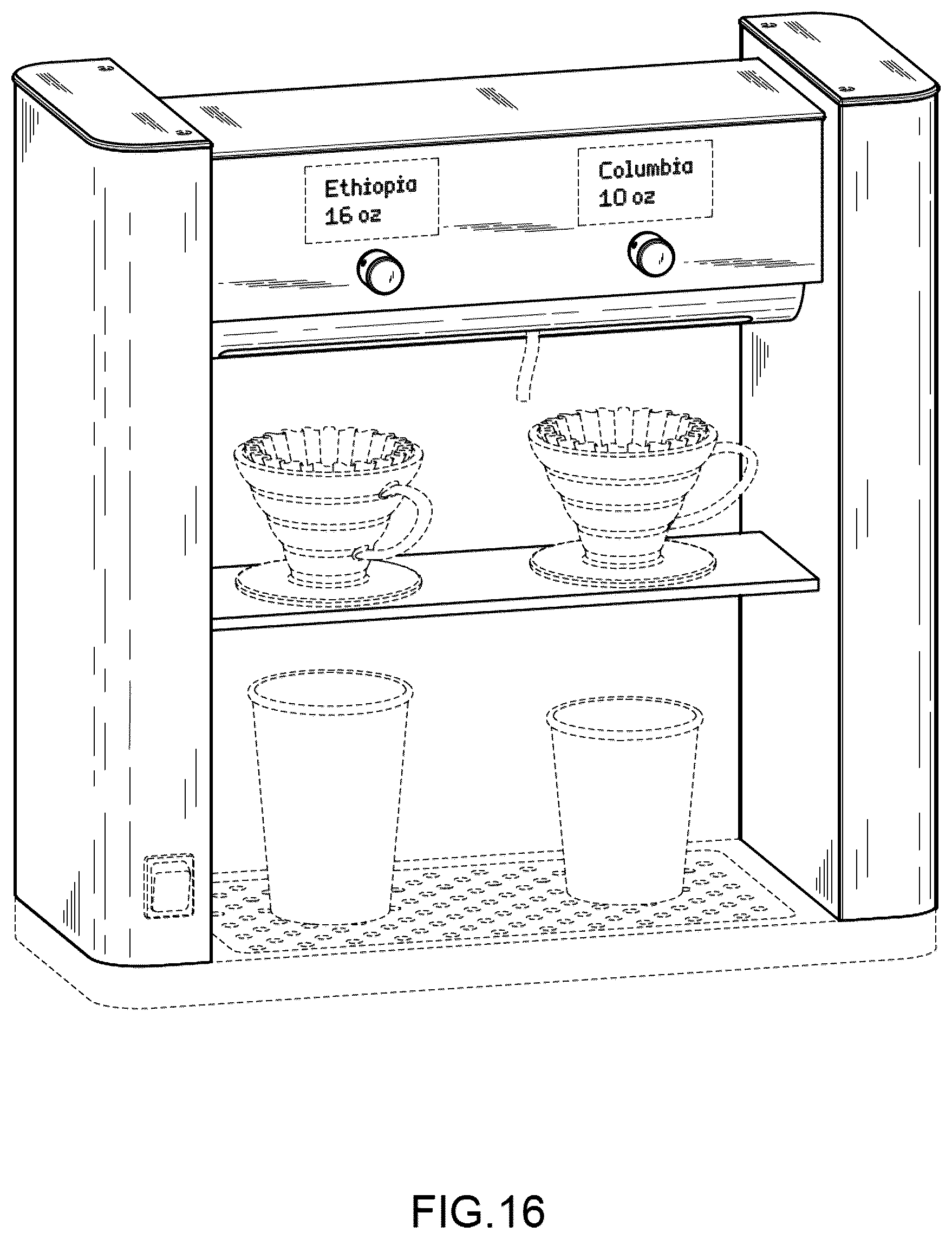 Patent USD1044376 Figure 10 – Coffee maker
