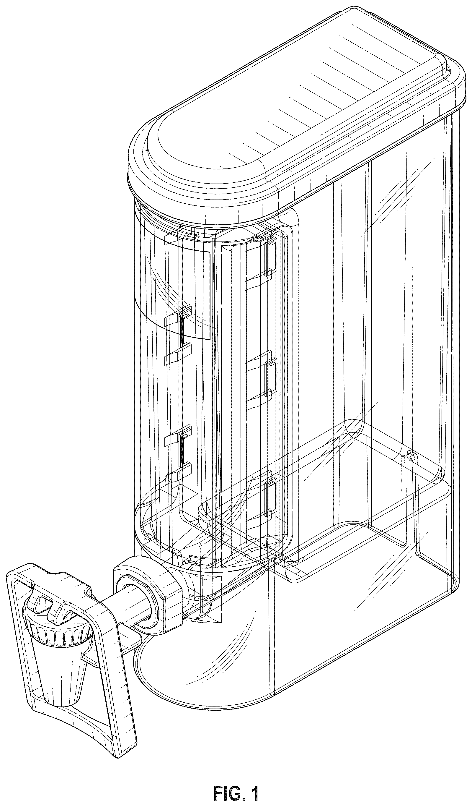 Patent USD1044377 — Dispenser — Figure 1