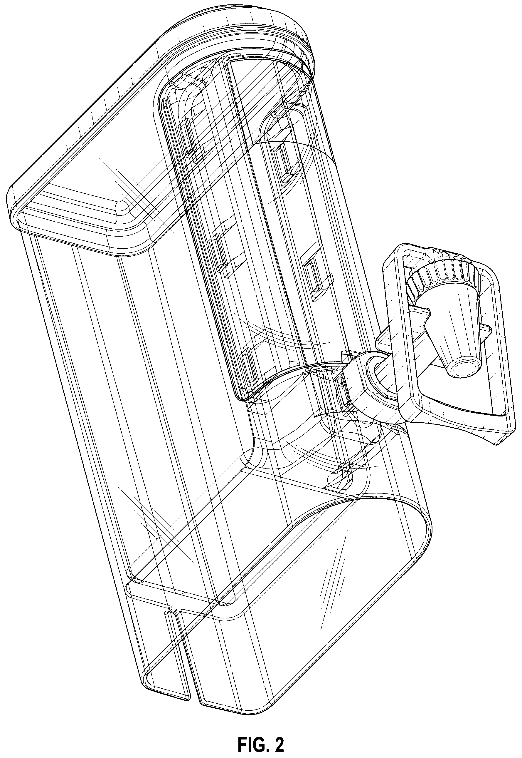 Patent USD1044377 Figure 2 – Dispenser