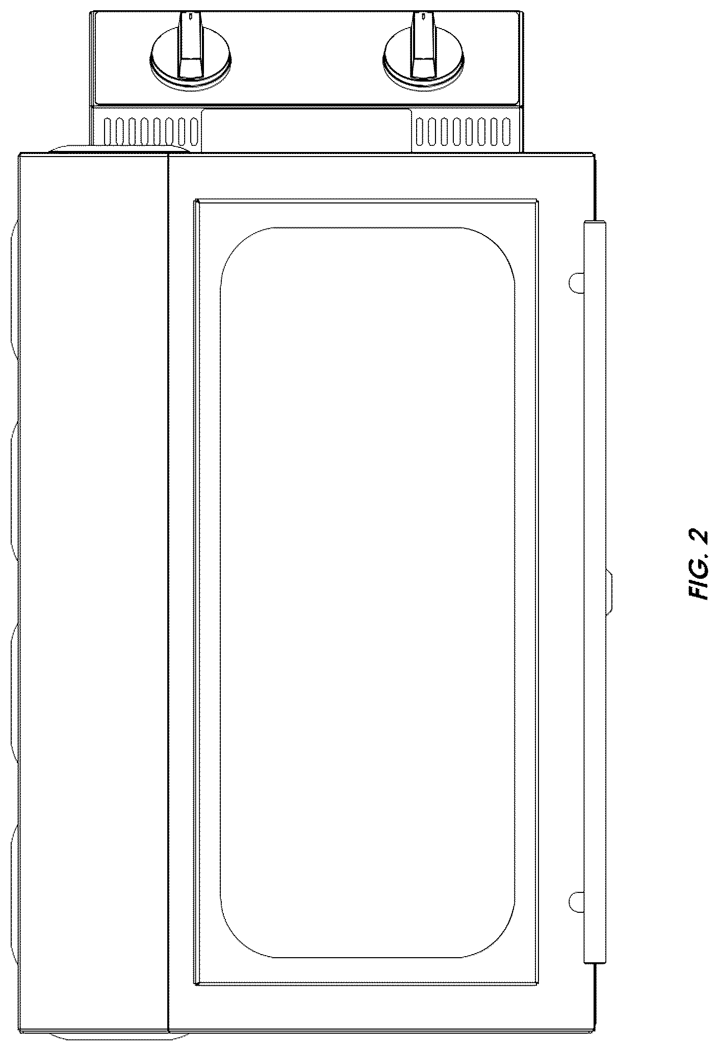 Patent USD1044378 Figure 2 – Cooking appliance