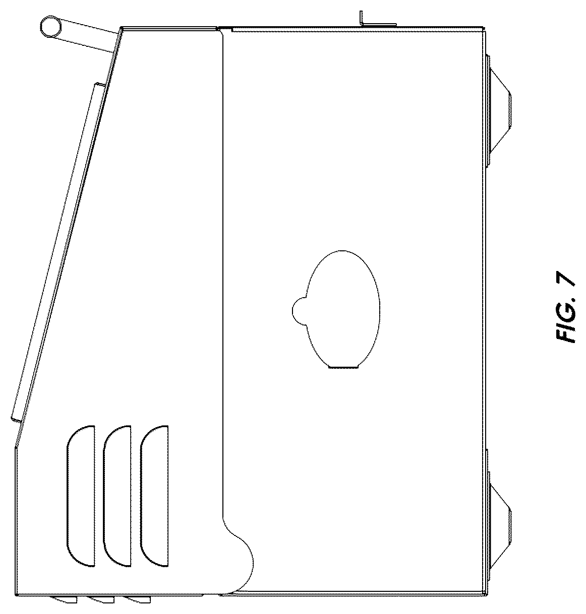 Patent USD1044378 Figure 7 – Cooking appliance