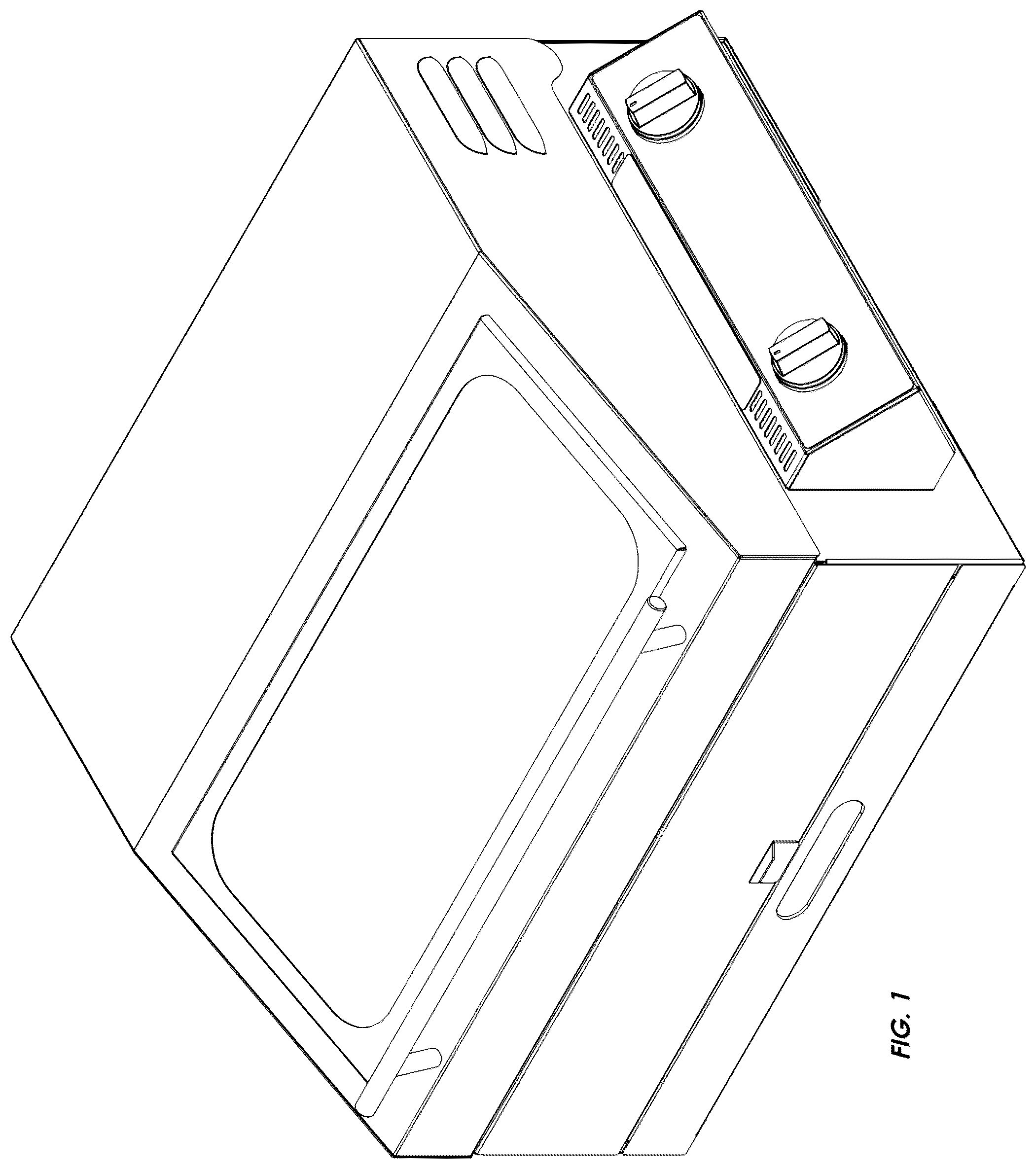 Patent USD1044379 Figure 1 – Cooking appliance