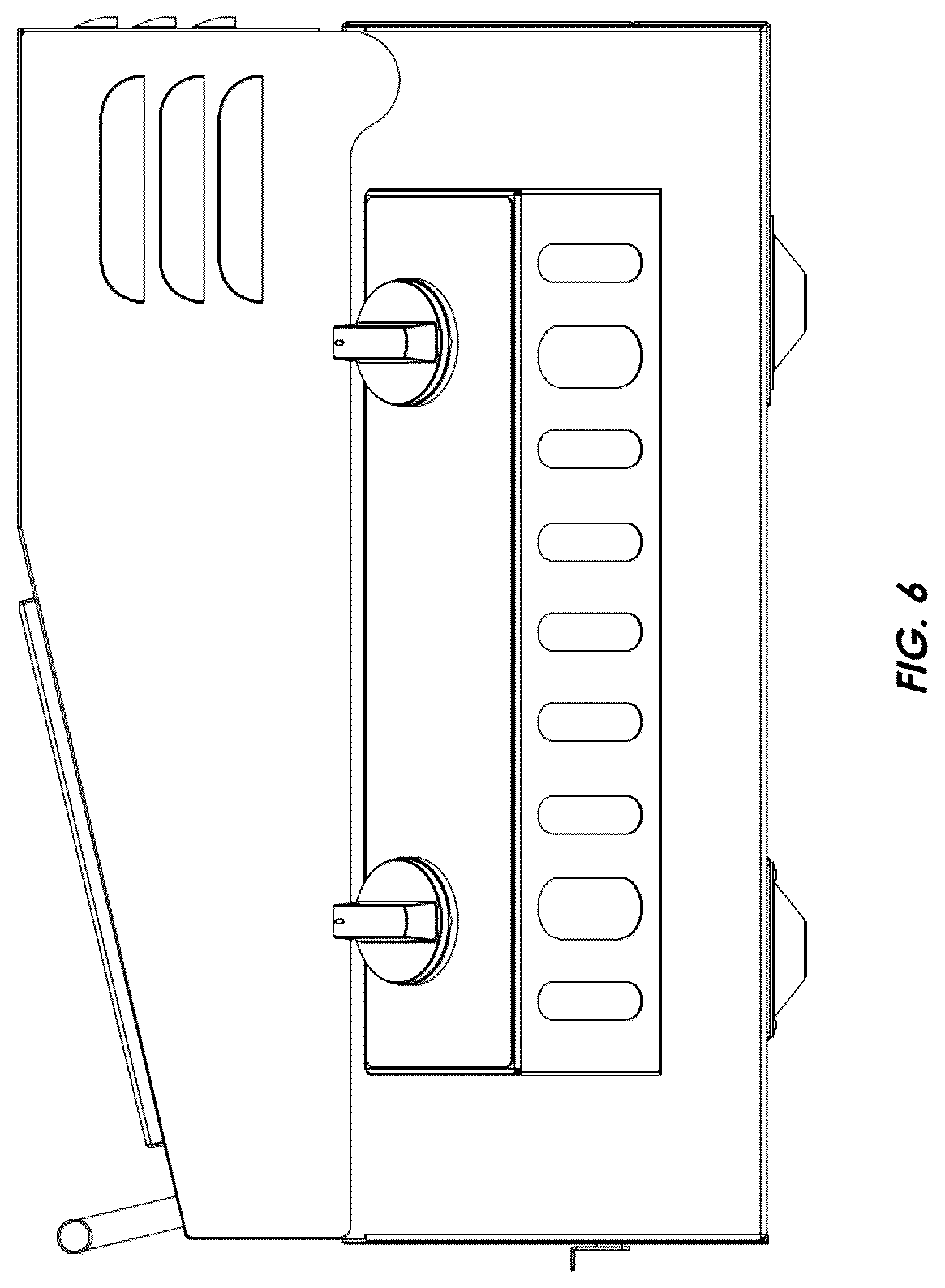 Patent USD1044379 Figure 6 – Cooking appliance