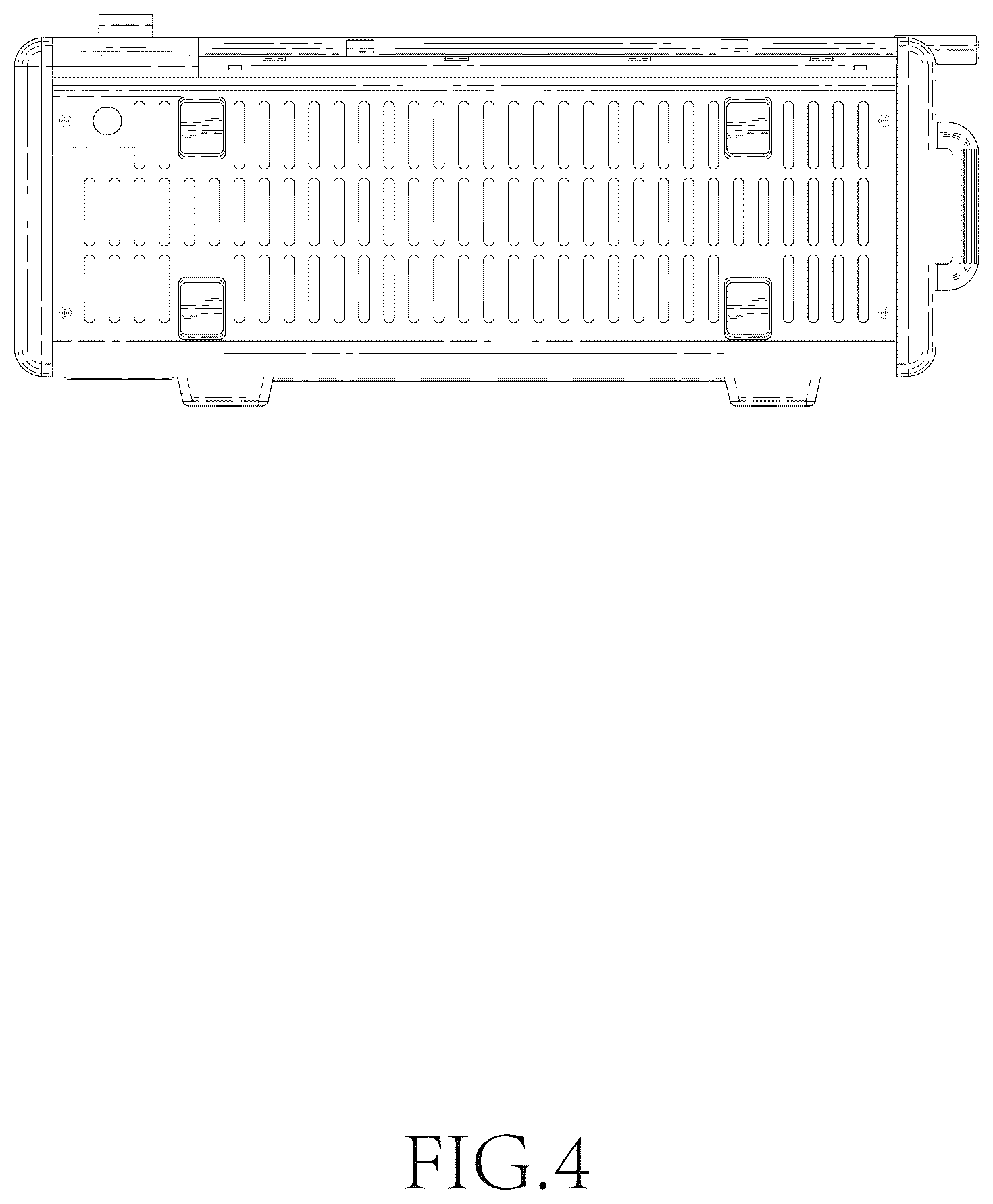 Patent USD1044380 Figure 4 – Oven