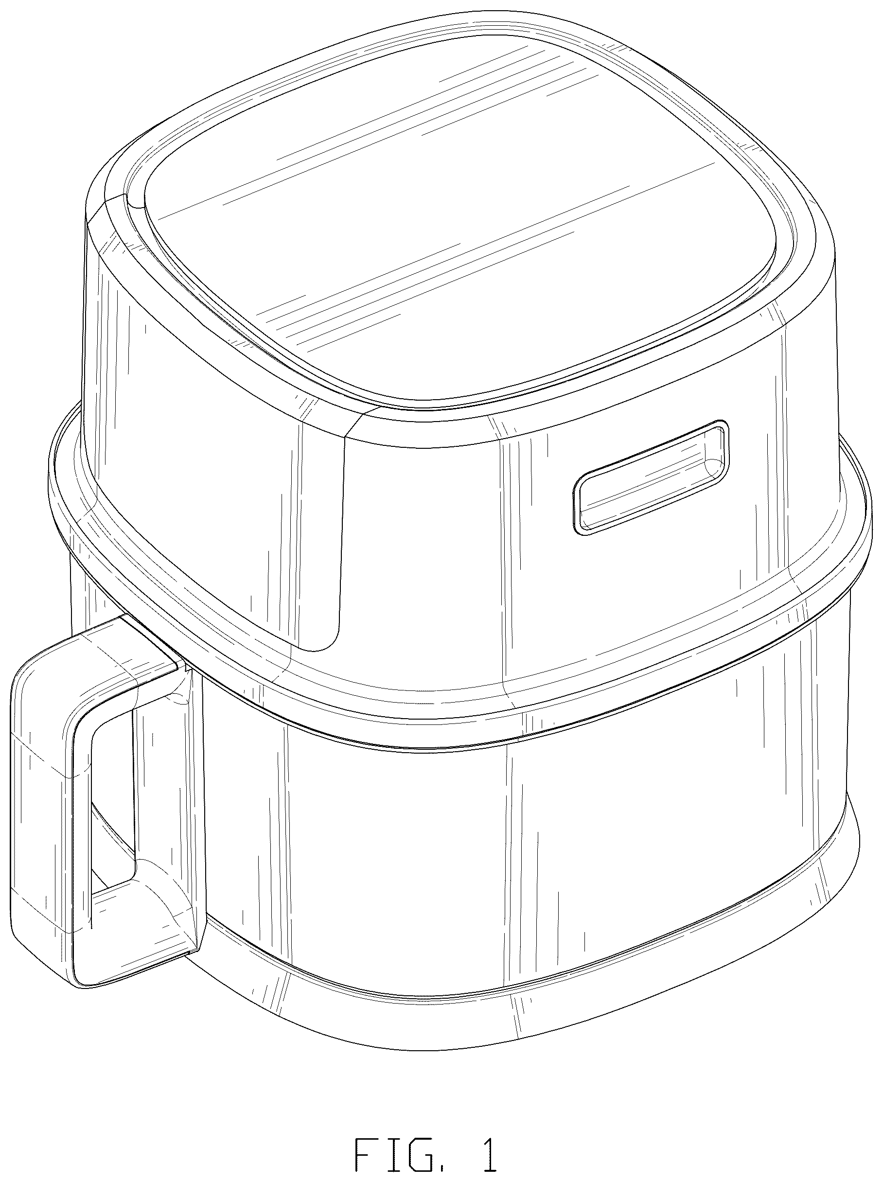 Patent USD1044381 — Air fryer — Figure 1