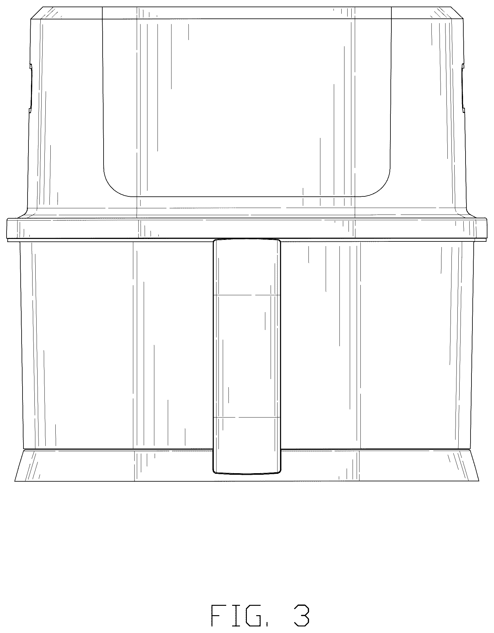 Patent USD1044381 Figure 3 – Air fryer
