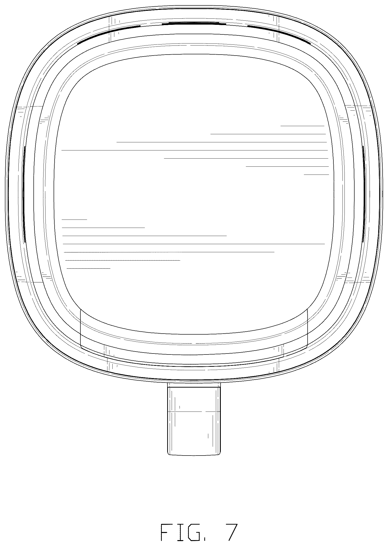 Patent USD1044381 Figure 7 – Air fryer