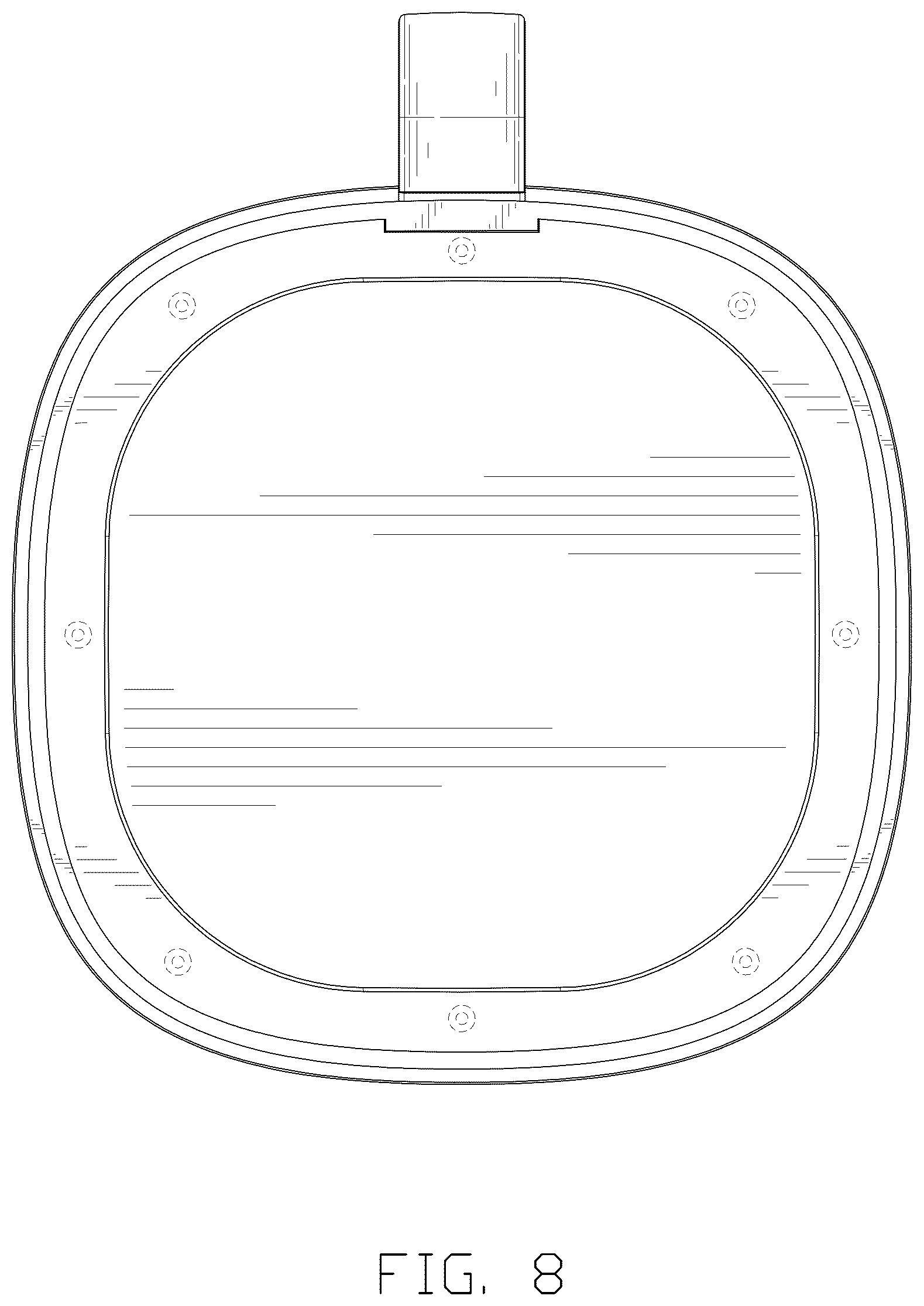 Patent USD1044381 Figure 8 – Air fryer