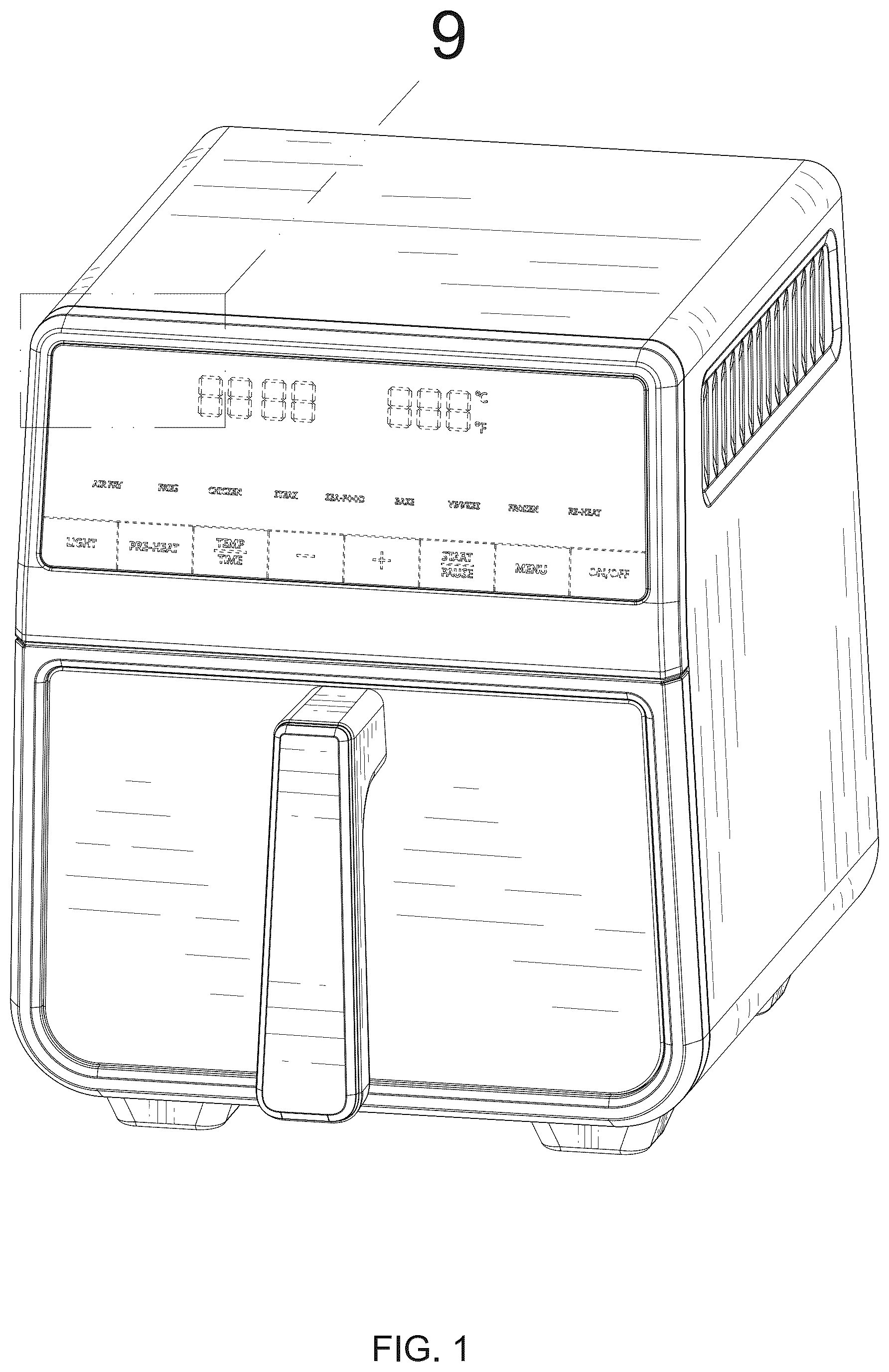 Patent USD1044384 — AirFryer — Figure 1