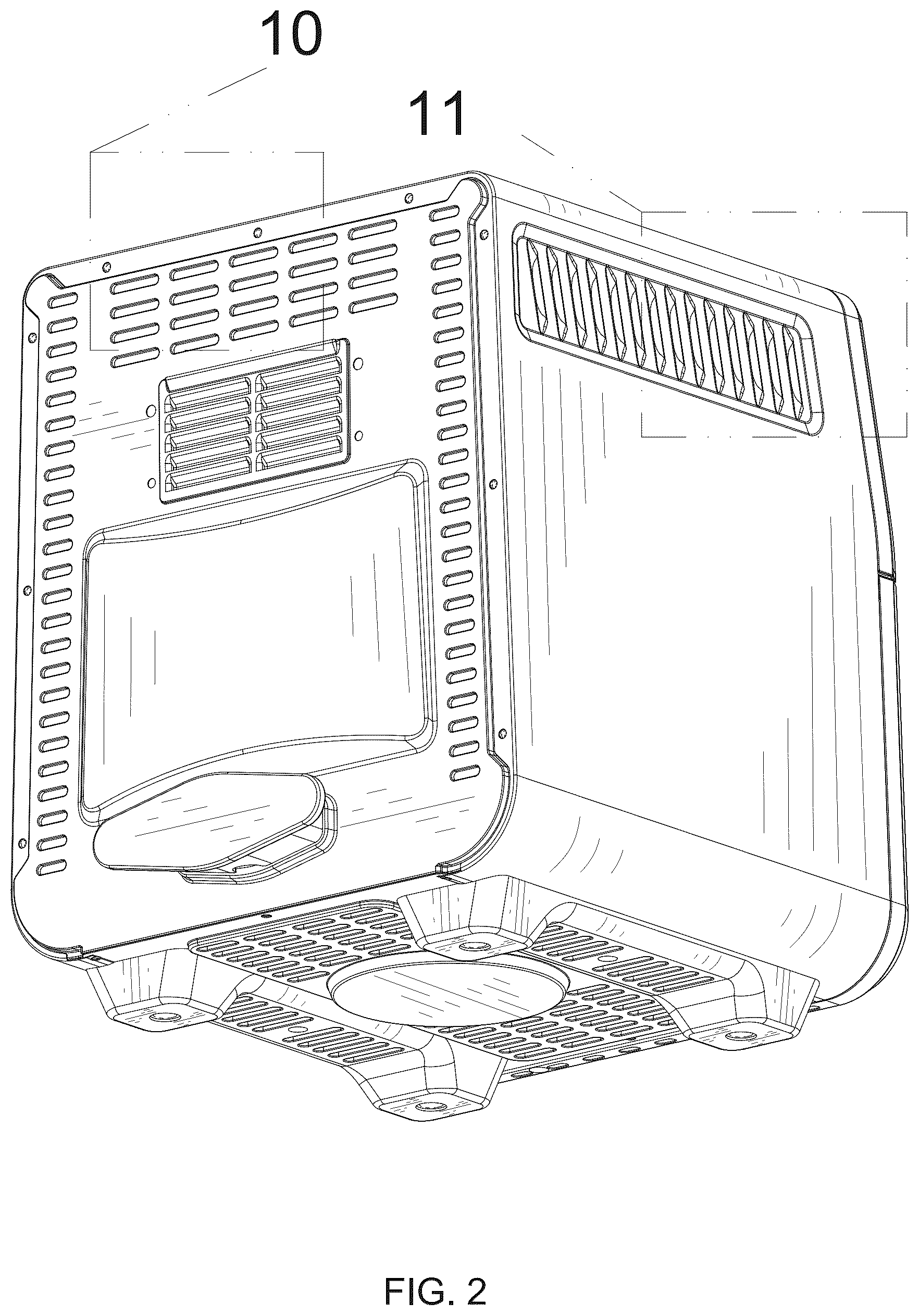 Patent USD1044384 Figure 2 – AirFryer