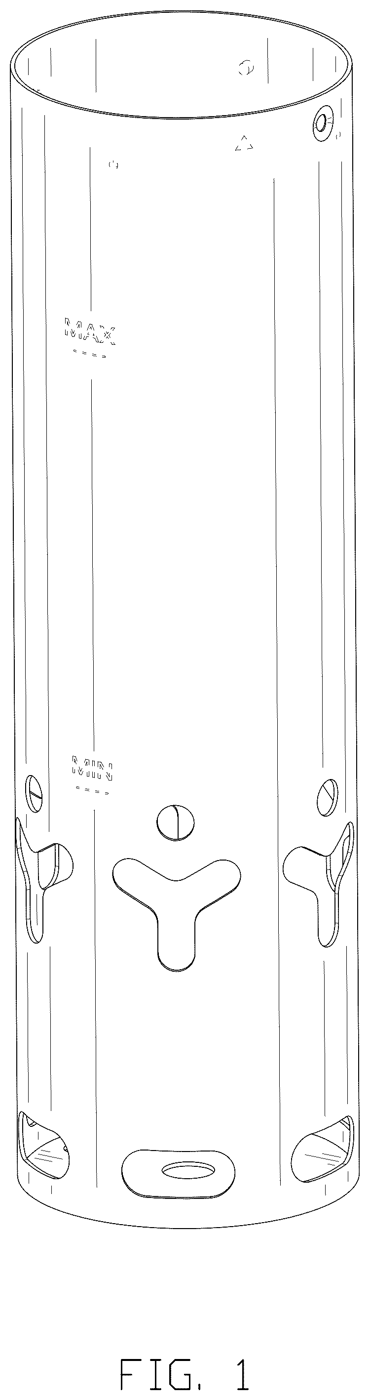 Patent USD1044385 Figure 1 – Sous vide cooker housing