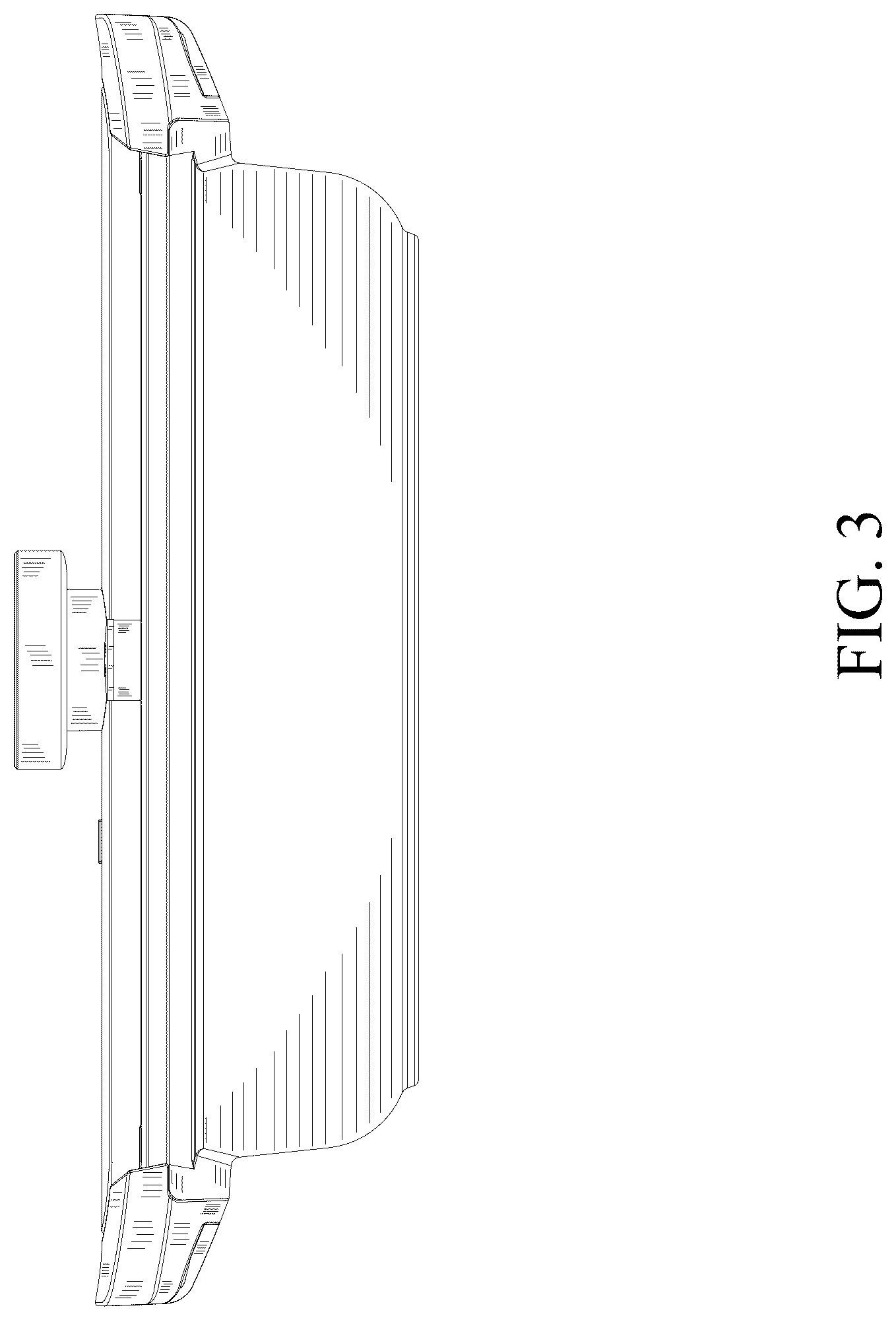Patent USD1044386 Figure 3 – Round pan