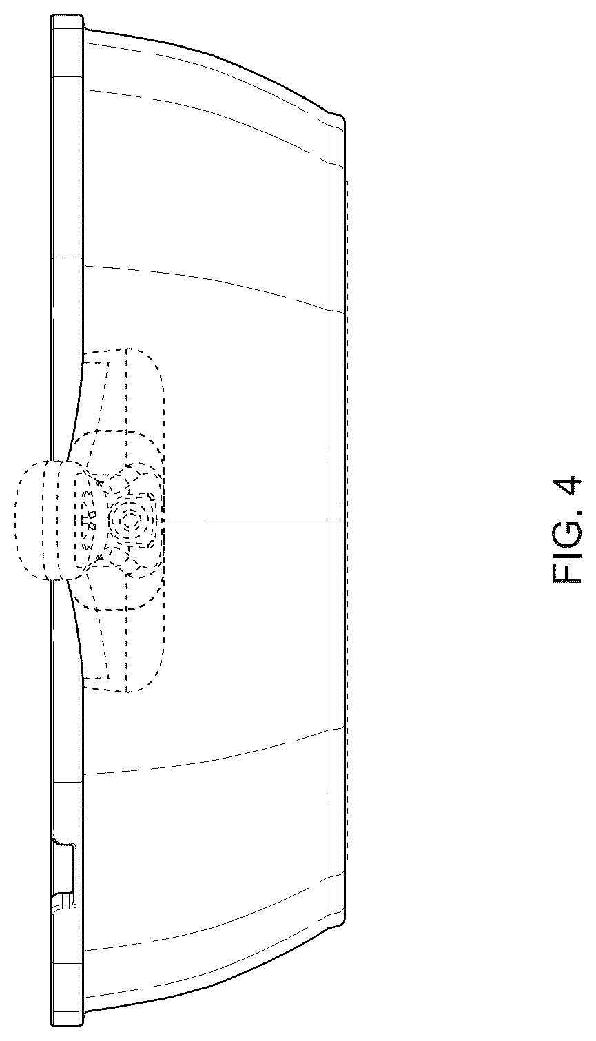 Patent USD1044387 Figure 4 – Cookware with utensil retainer