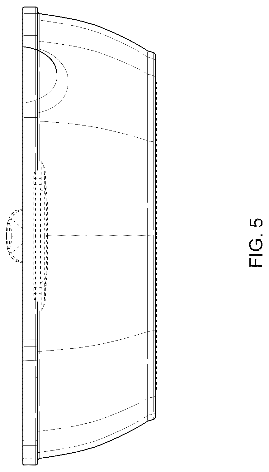 Patent USD1044387 Figure 5 – Cookware with utensil retainer