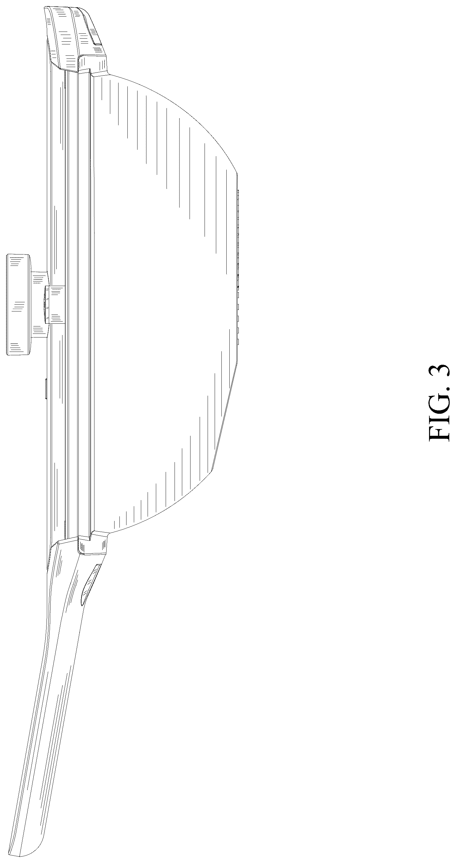 Patent USD1044388 Figure 3 – Fry pan