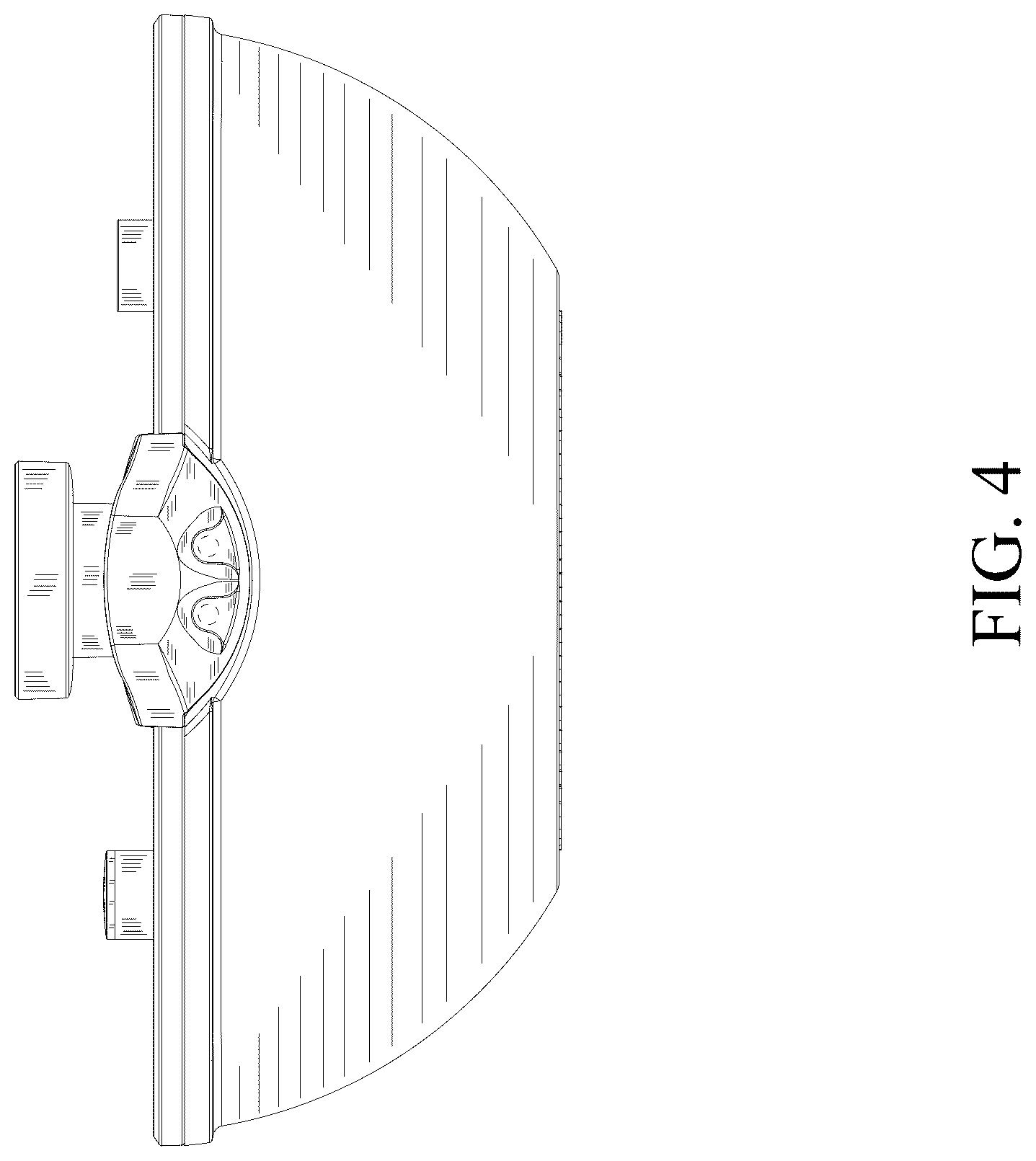 Patent USD1044388 Figure 4 – Fry pan