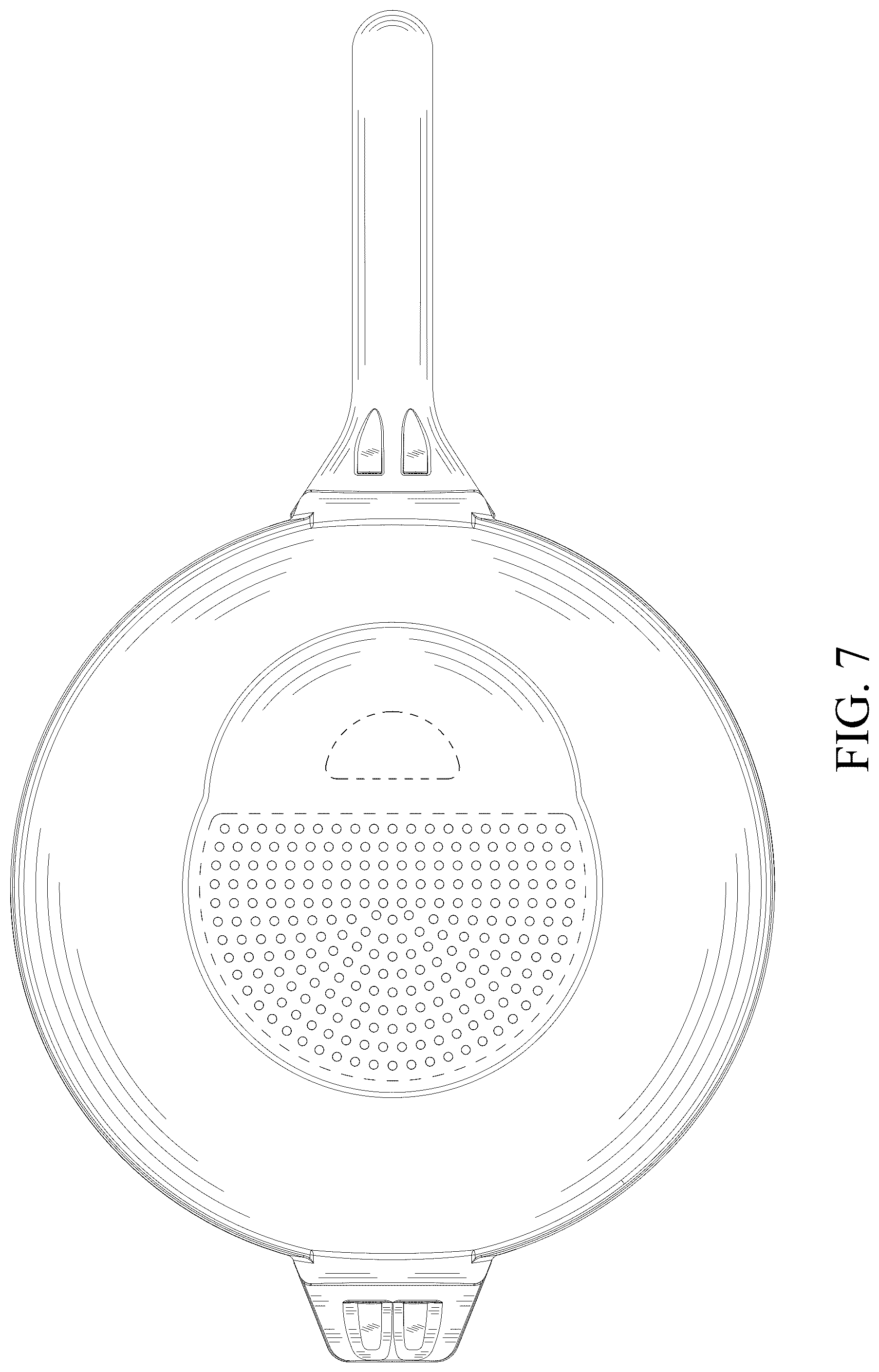 Patent USD1044388 Figure 7 – Fry pan