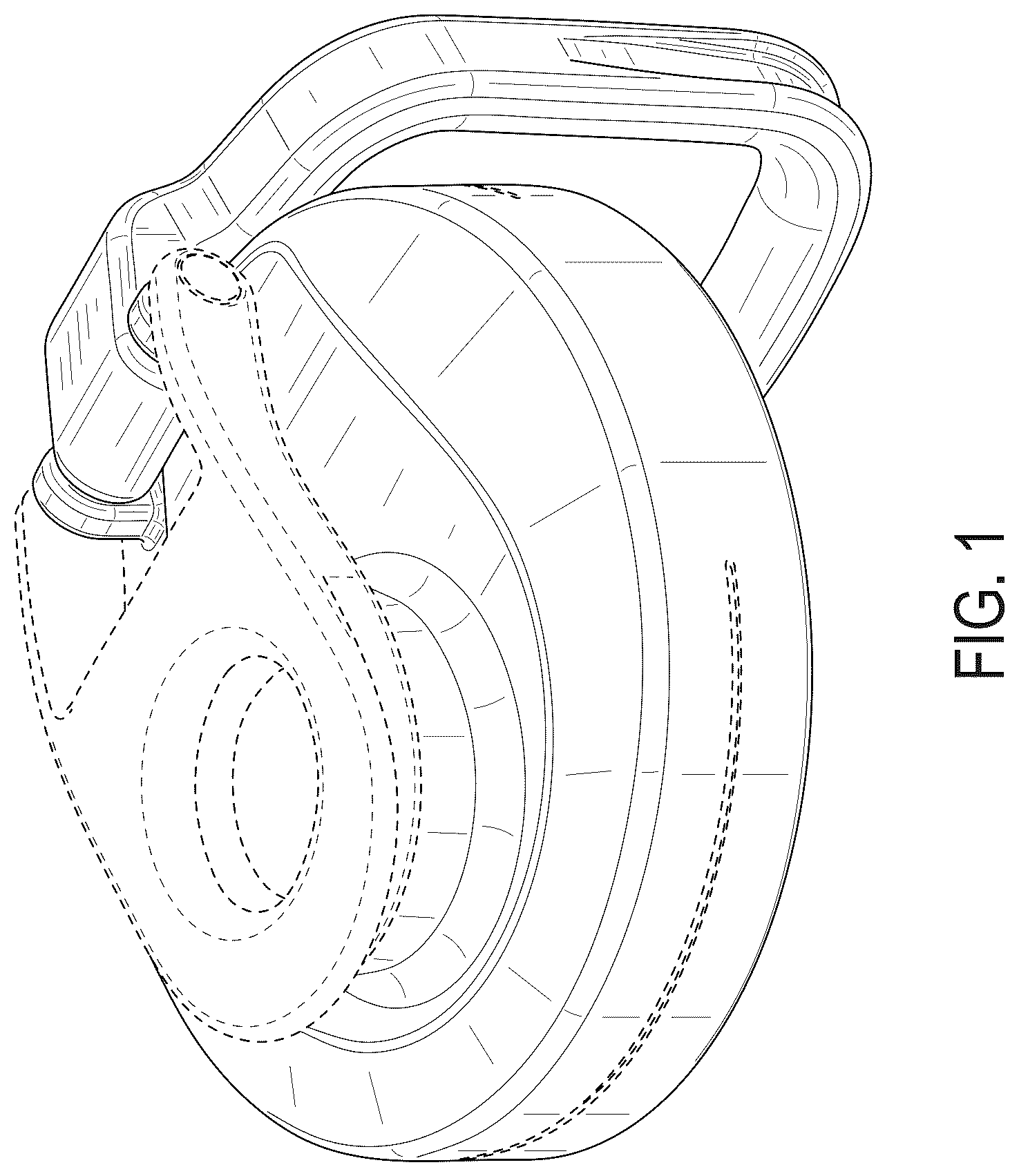Patent USD1044390 Figure 1 – Lid for beverage container