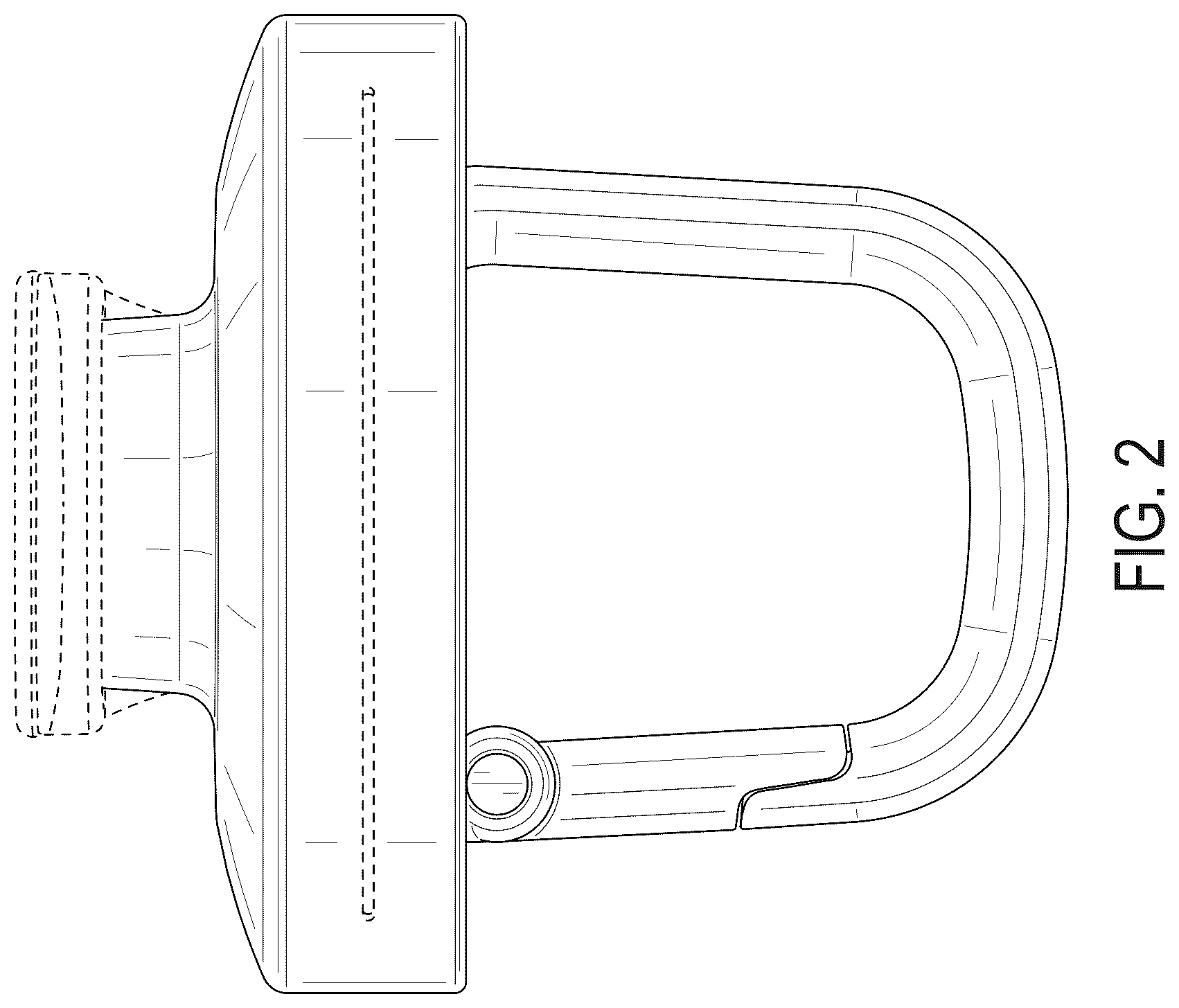 Patent USD1044390 Figure 2 – Lid for beverage container
