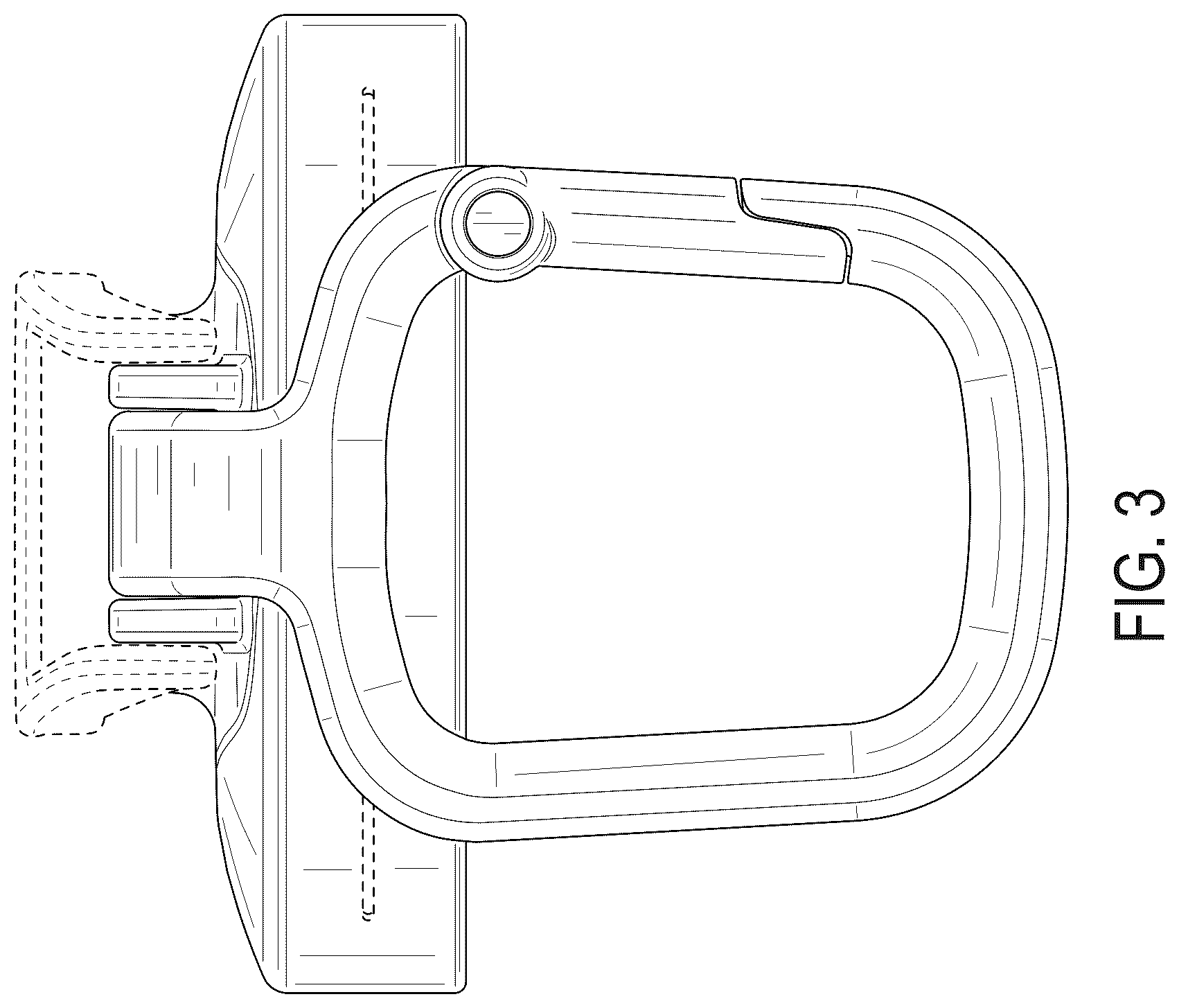Patent USD1044390 Figure 3 – Lid for beverage container