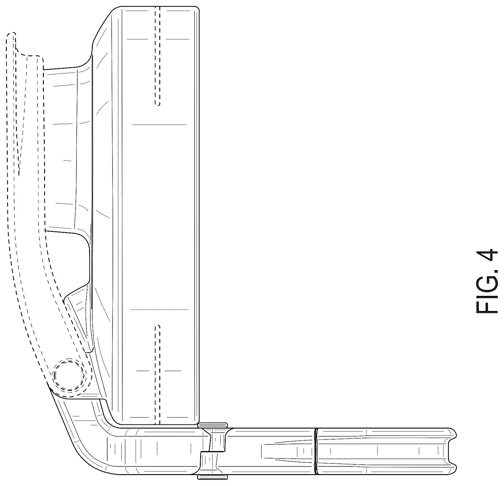Patent USD1044390 Figure 4 – Lid for beverage container