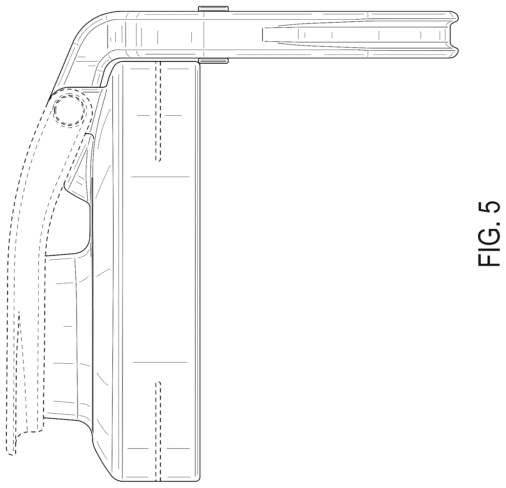 Patent USD1044390 Figure 5 – Lid for beverage container