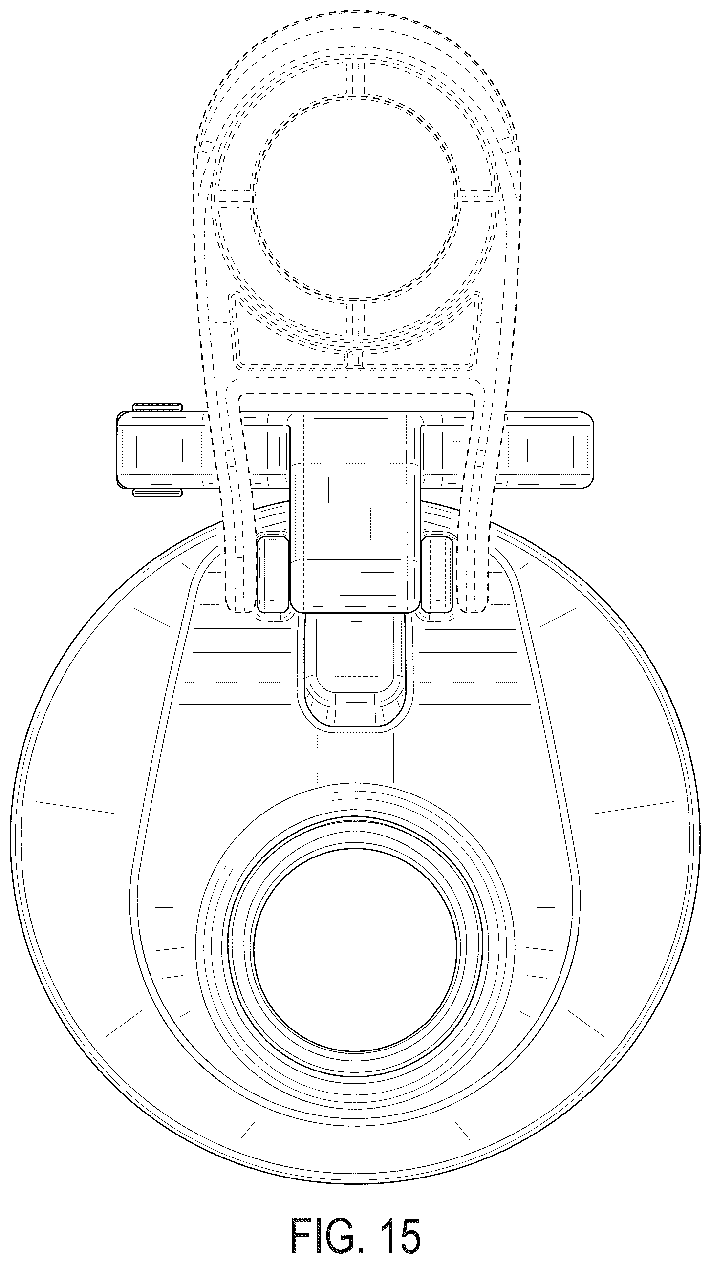 Patent USD1044390 Figure 15 – Lid for beverage container
