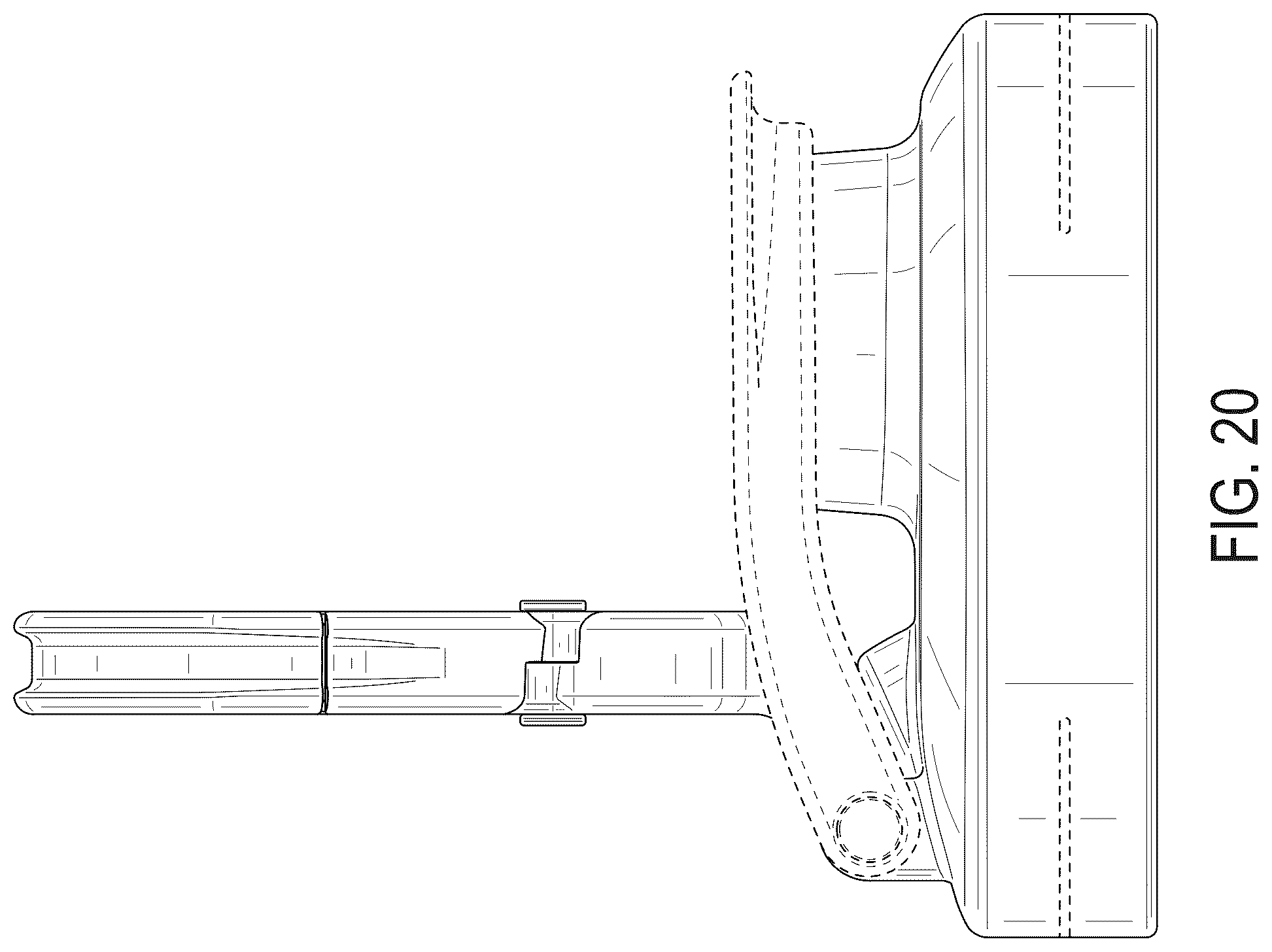 Patent USD1044390 Figure 20 – Lid for beverage container