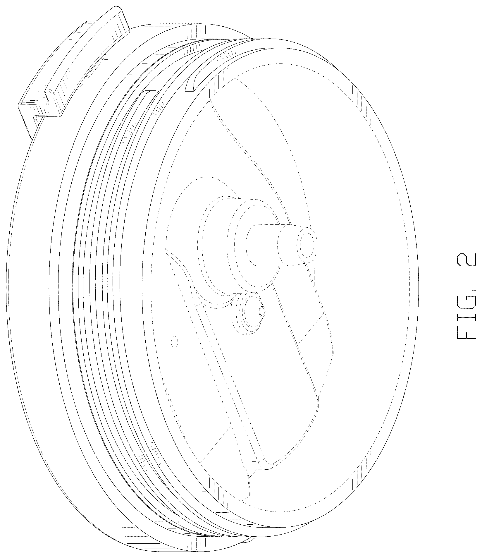 Patent USD1044391 Figure 2 – Bottle lid