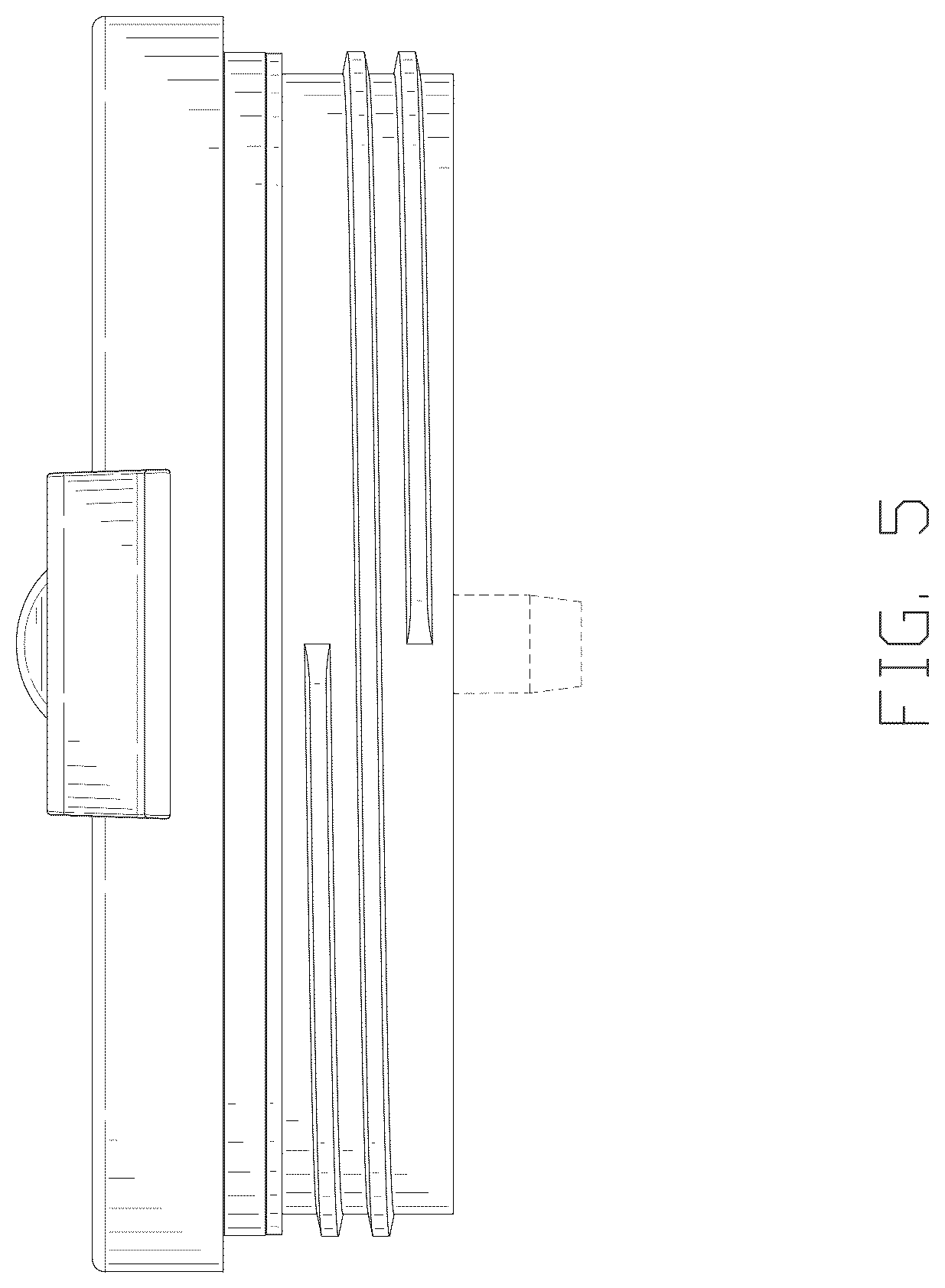 Patent USD1044391 Figure 5 – Bottle lid