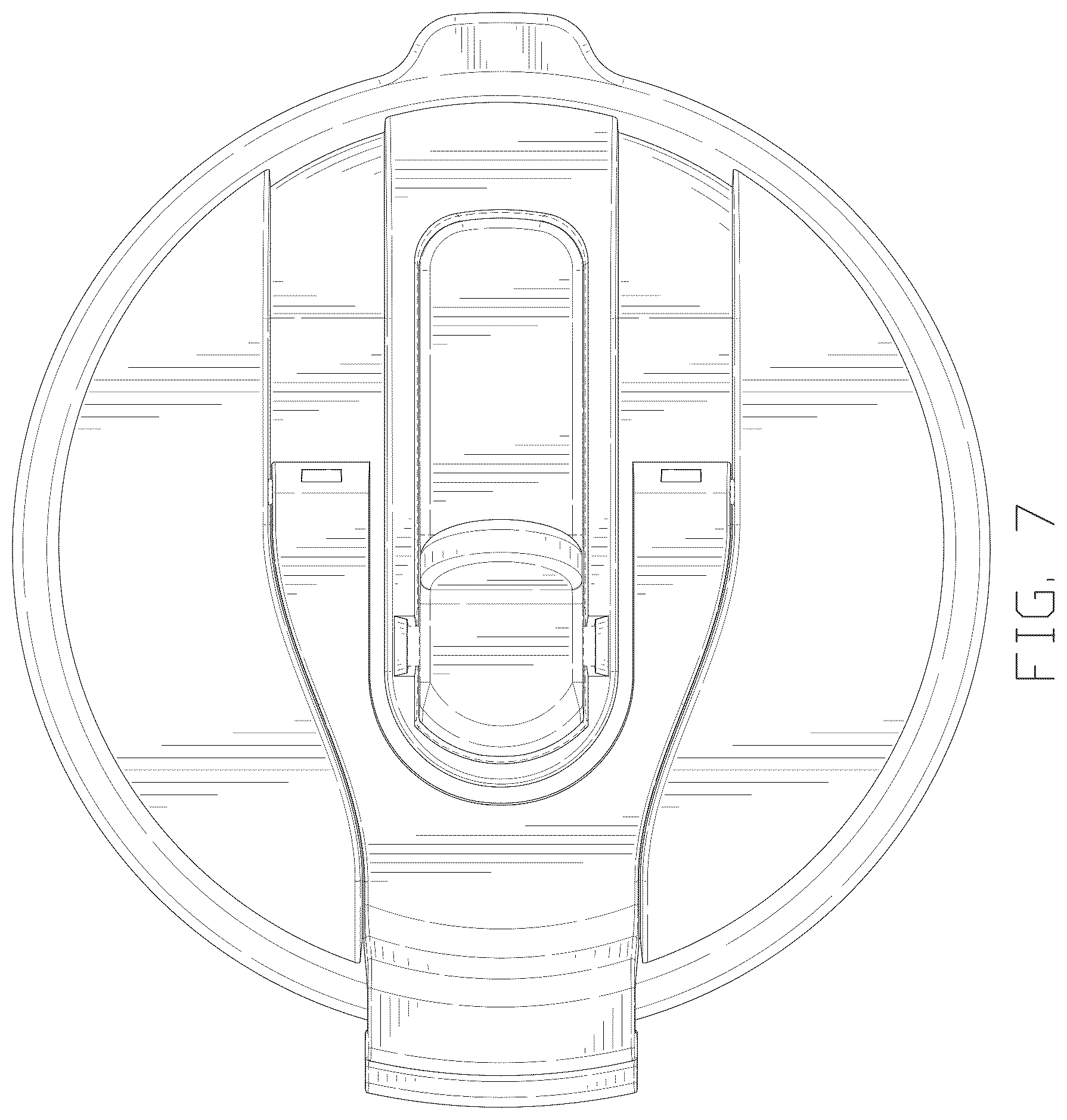 Patent USD1044391 Figure 7 – Bottle lid