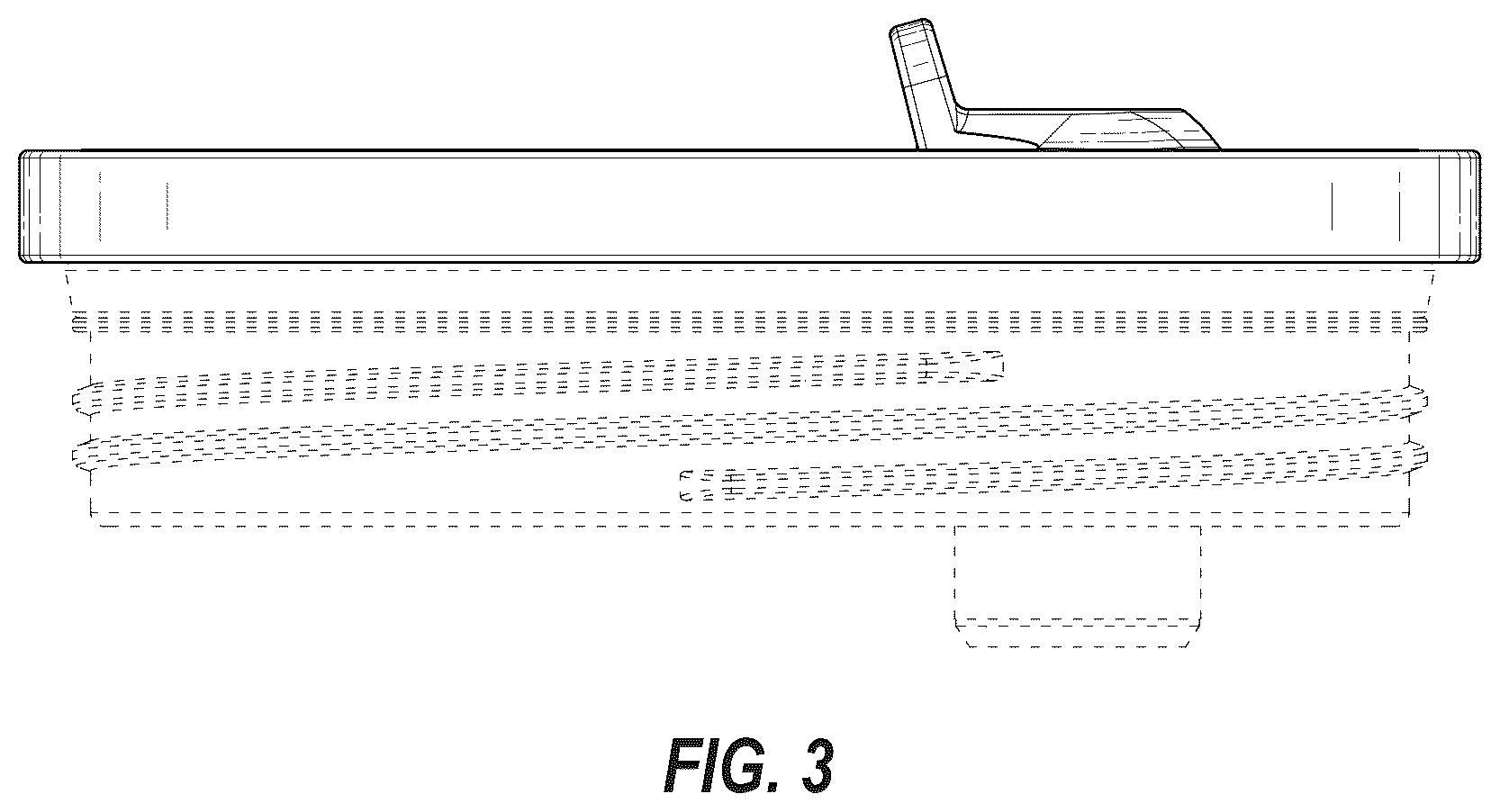 Patent USD1044392 Figure 3 – Container lid