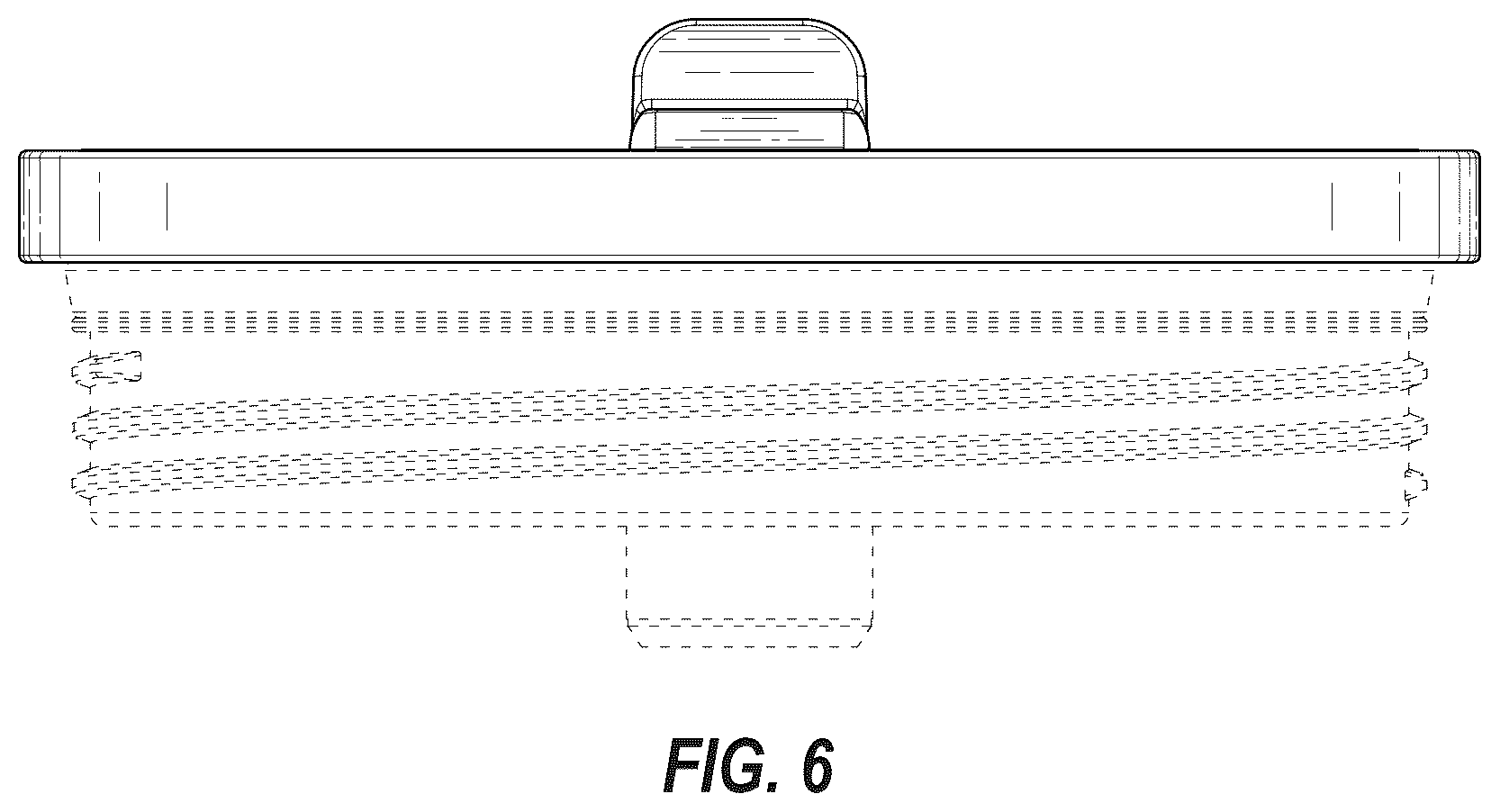 Patent USD1044392 Figure 6 – Container lid