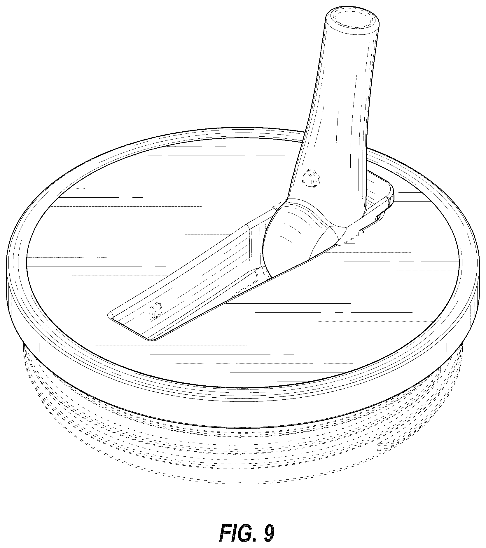 Patent USD1044392 Figure 9 – Container lid