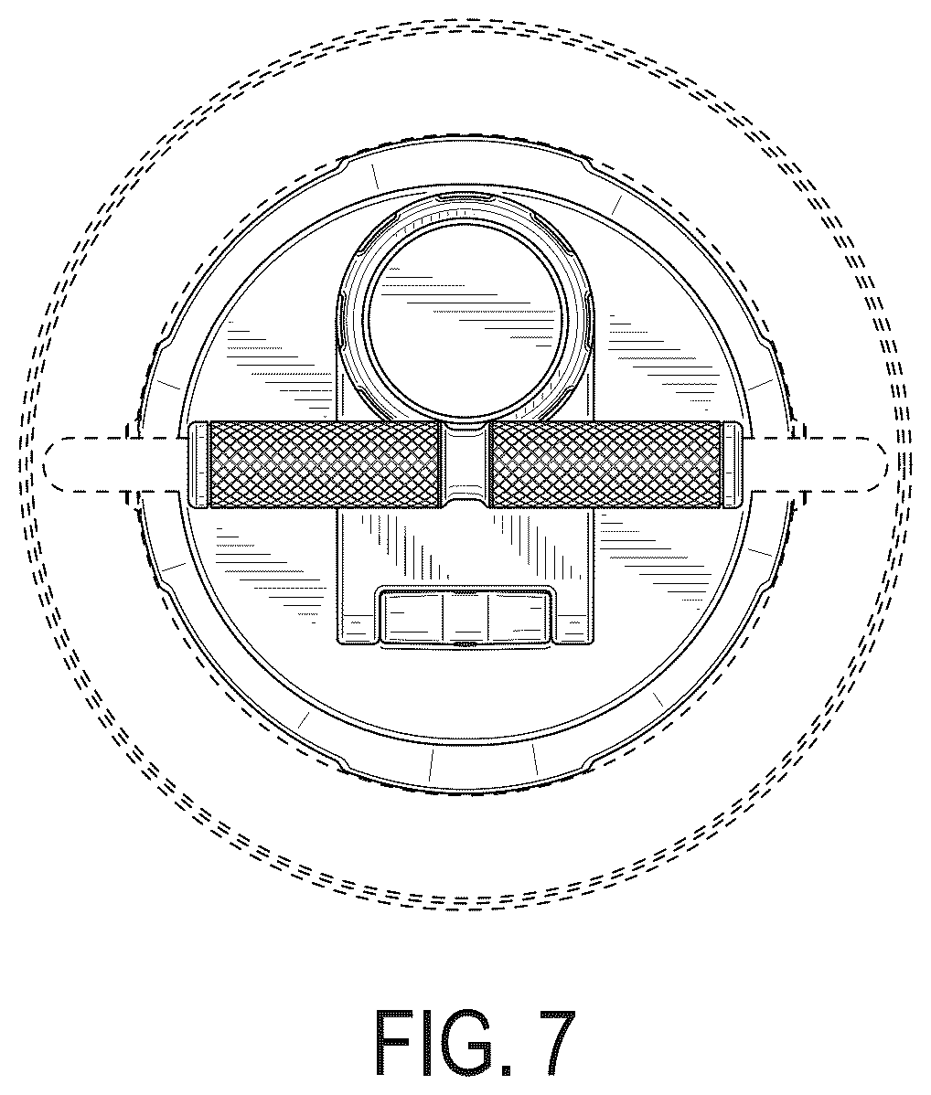 Patent USD1044393 Figure 7 – Lid for beverage container