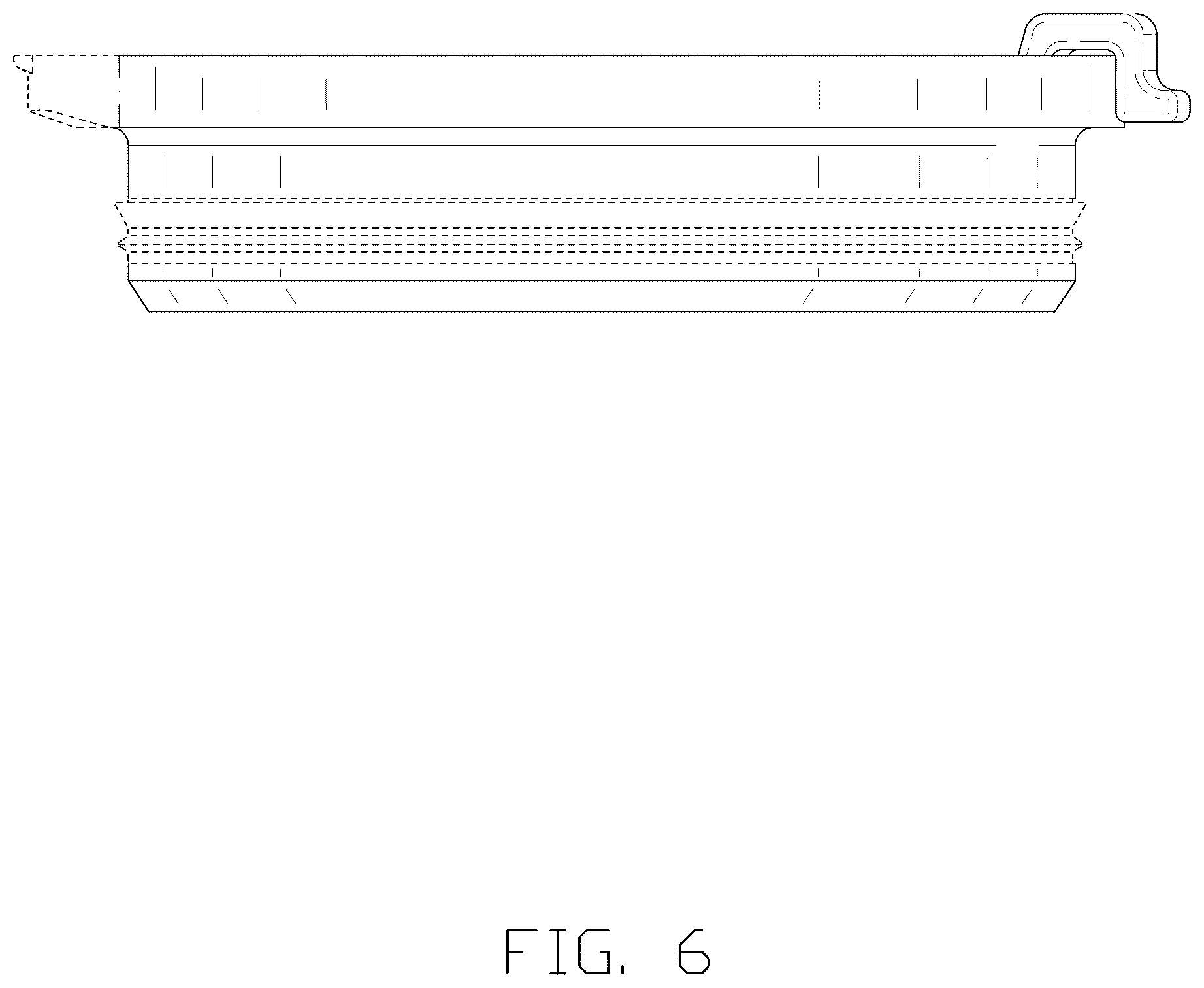 Patent USD1044395 Figure 6 – Container lid