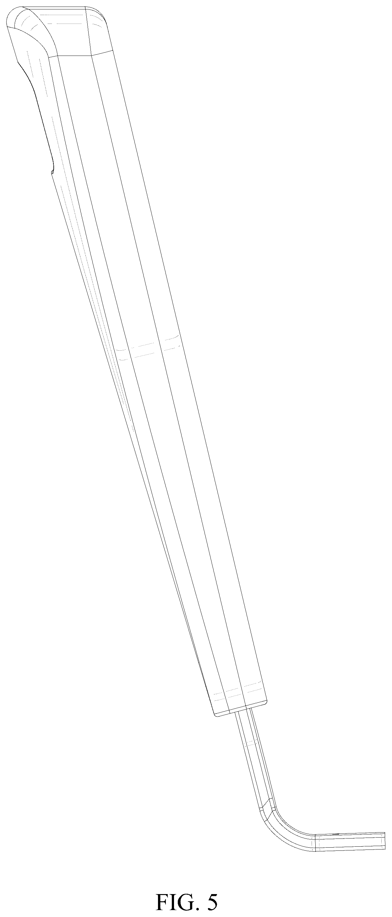 Patent USD1044397 Figure 4 – Pan handle