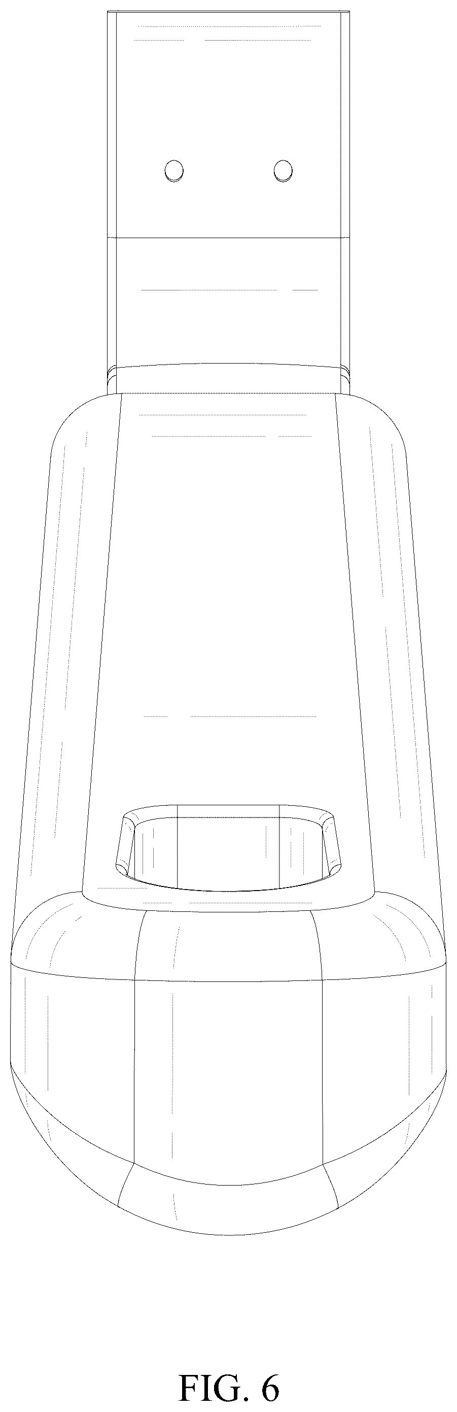 Patent USD1044397 Figure 5 – Pan handle